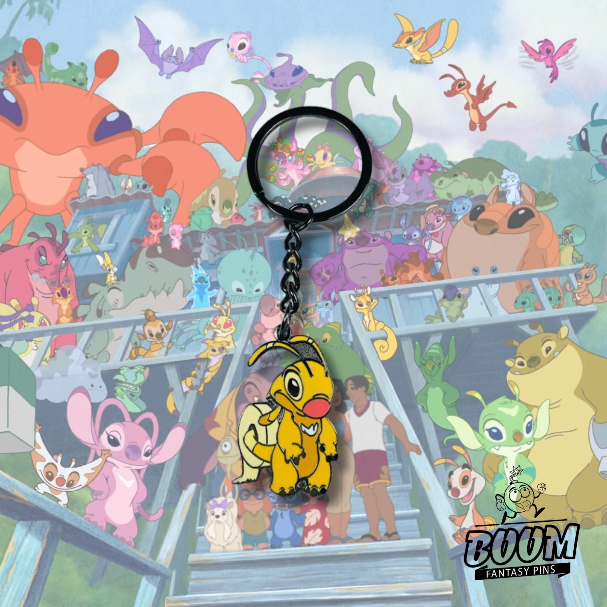 Llavero – Experimento 017 de Lilo y Stitch – Disney Fantasy