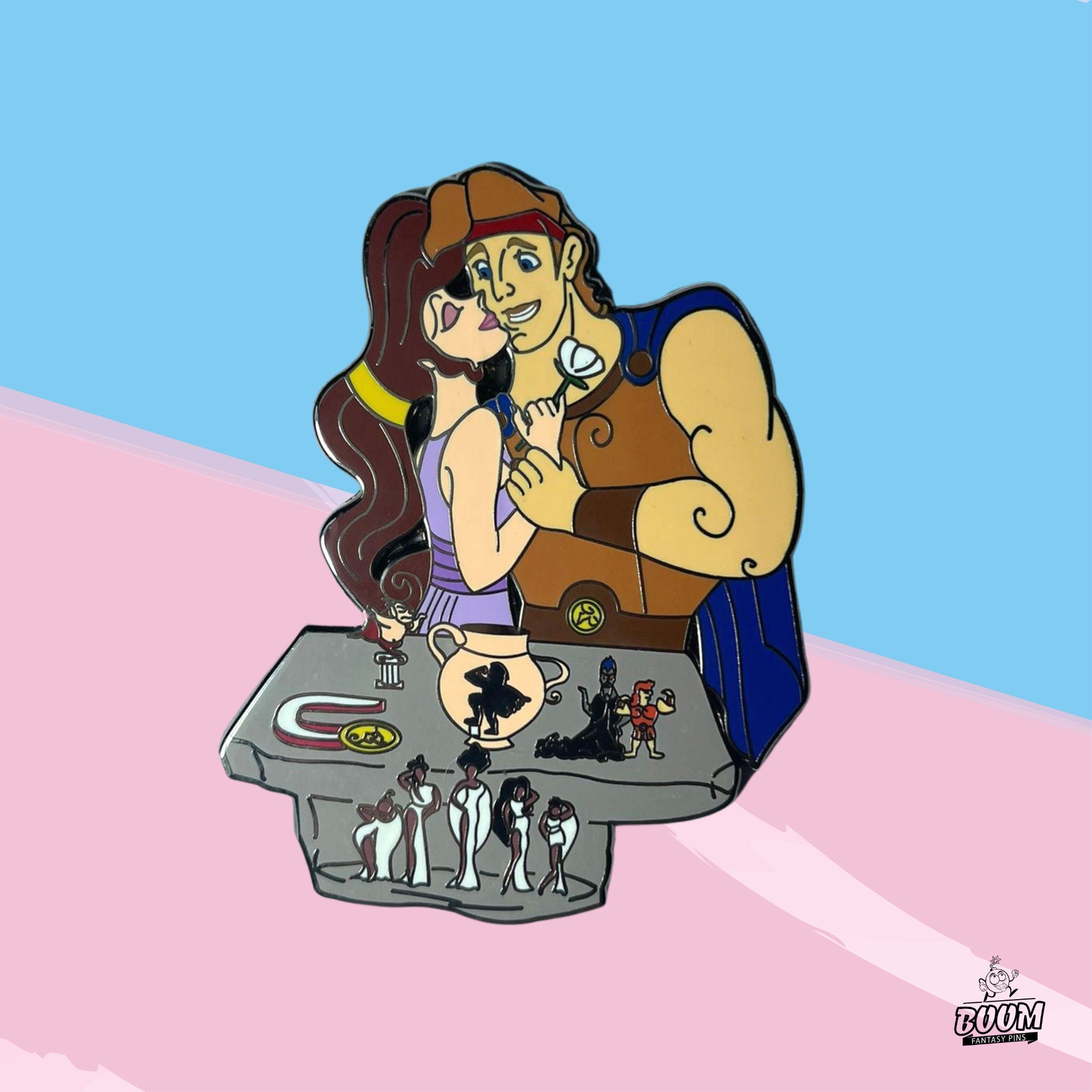 Pin's – Hercule et Mégara du film Hercule – Disney Fantasy