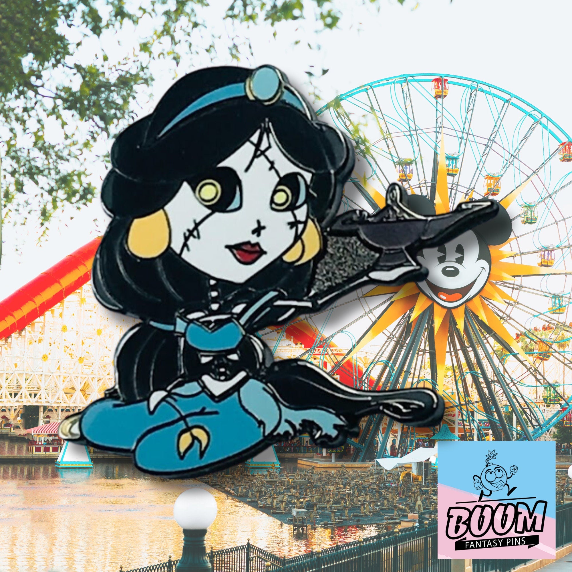 Pin's – Princesse Jasmine d'Aladdin – Disney Fantasy