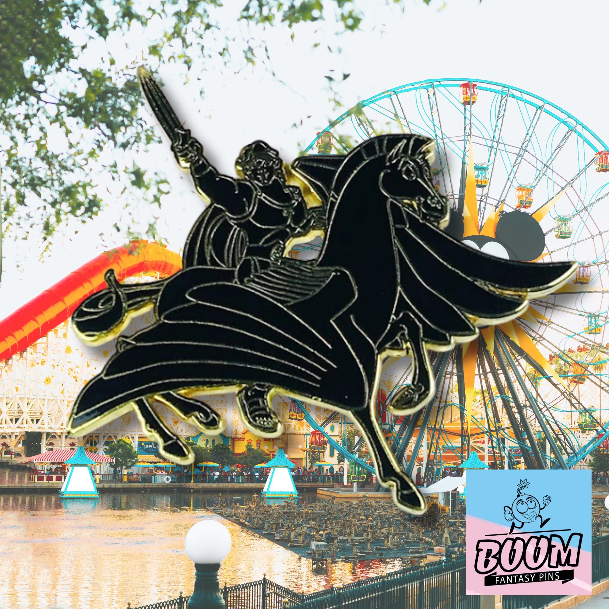 Pin – Hércules y Pegaso de Hércules – Disney Fantasy