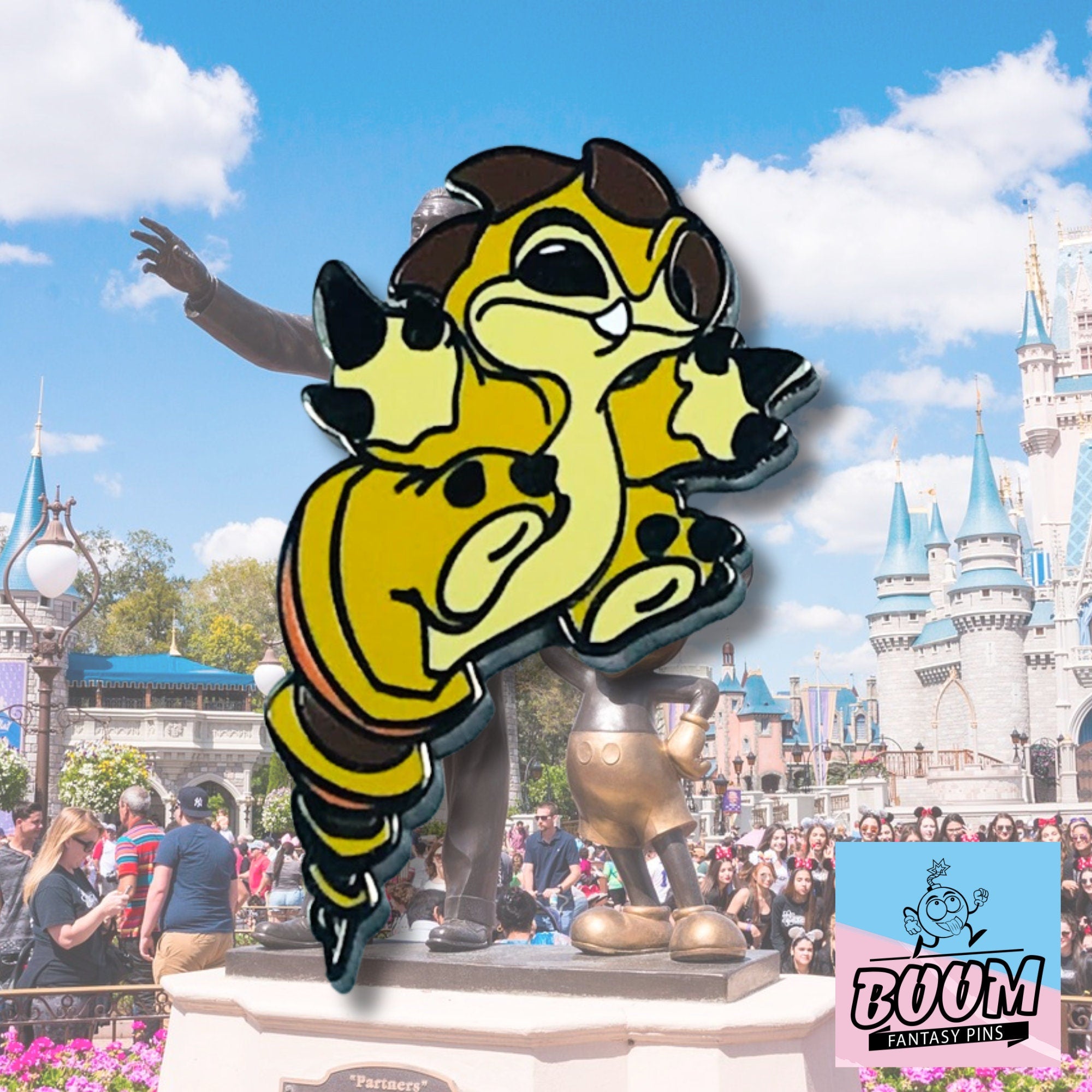 Pin – Experimento de excavadora 592 de Lilo y Stitch – Disney Fantasy