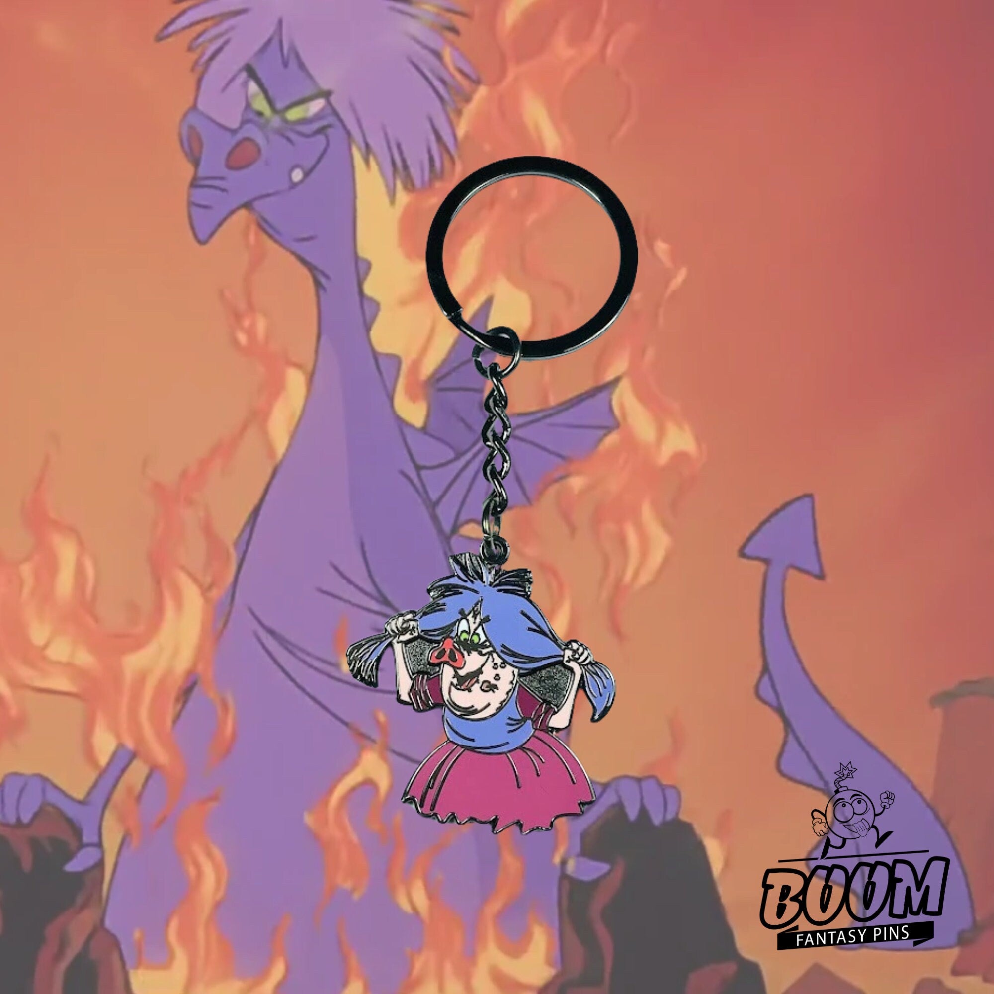 Llavero – Madam Mim de La Espada en la Piedra – Disney Fantasy