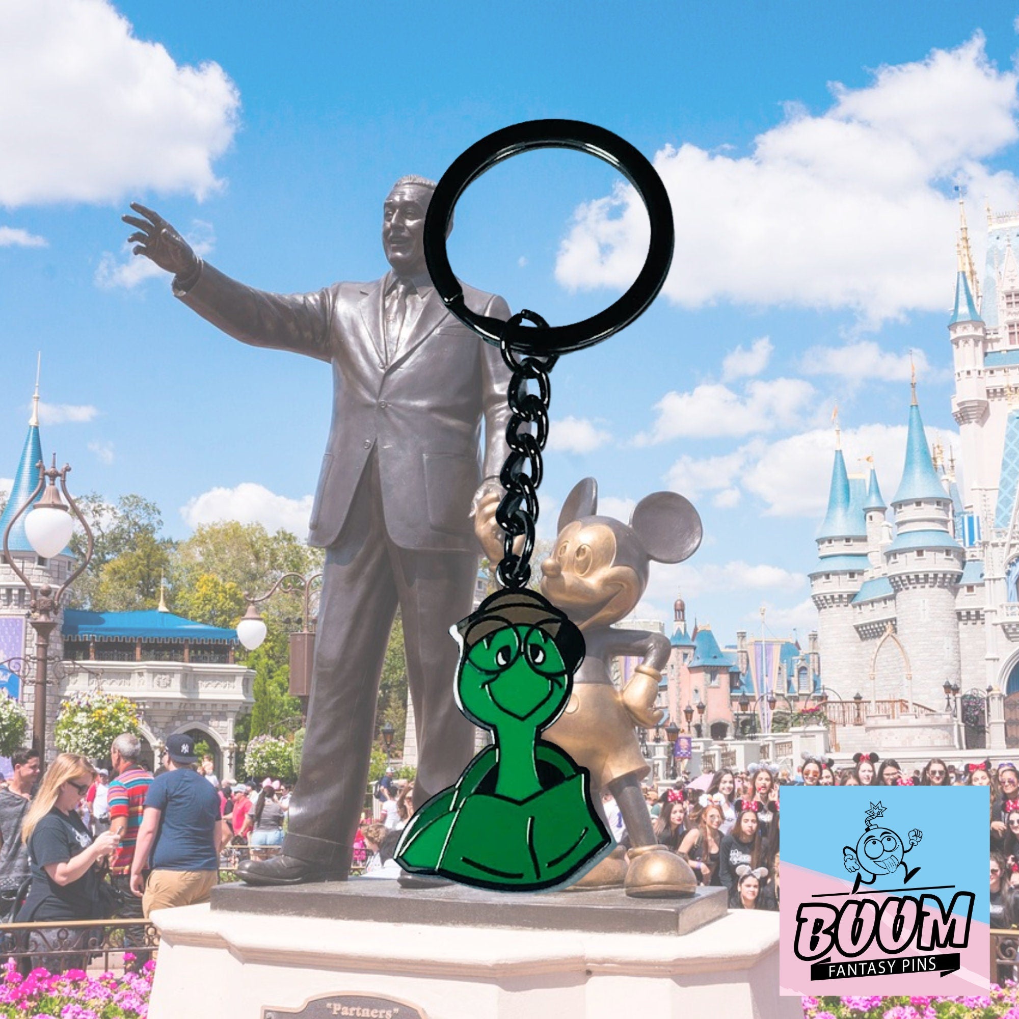 Llavero – Toby Turtle de Robin Hood – Disney Fantasy