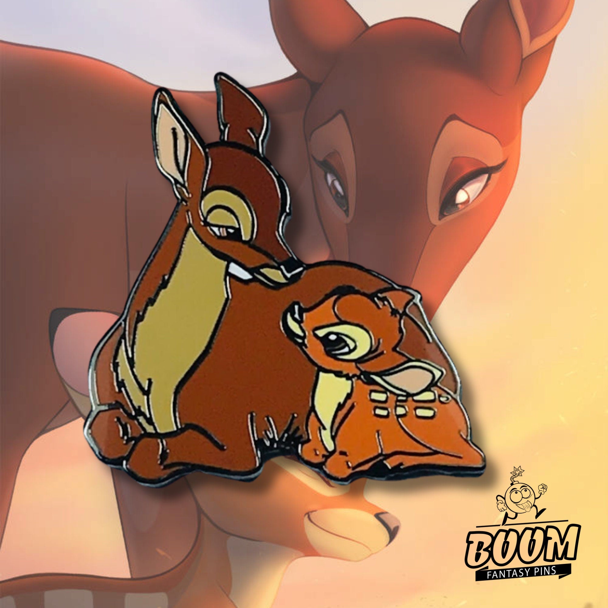 Pin – Bambi and Bambi's Mother from Bambi – Disney Fantasy
