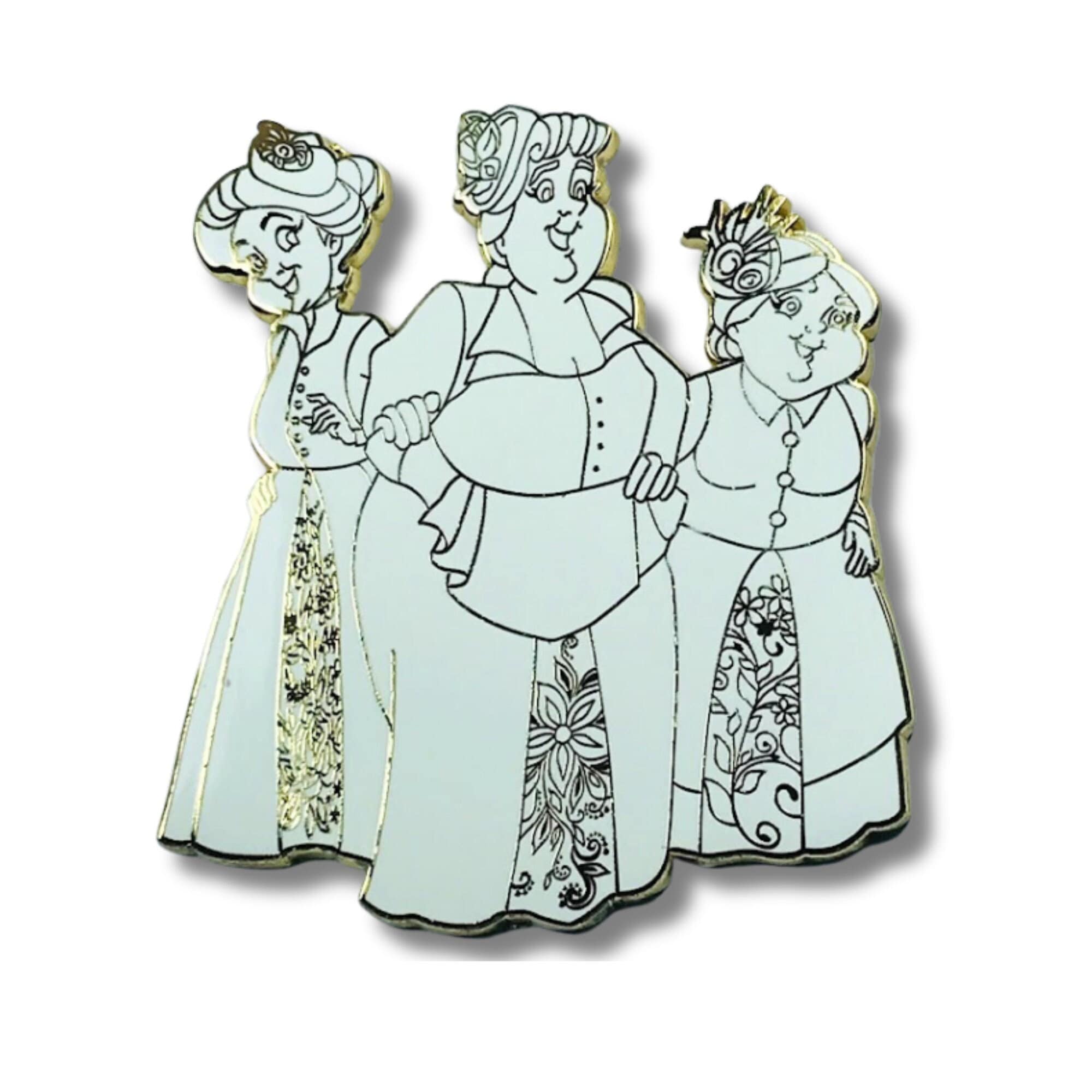 Épinglette – Flora, Fauna et Pimprenelle de La Belle au bois dormant – Disney Fantasy