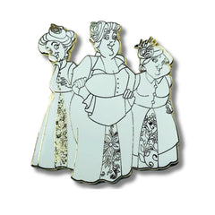 Épinglette – Flora, Fauna et Pimprenelle de La Belle au bois dormant – Disney Fantasy