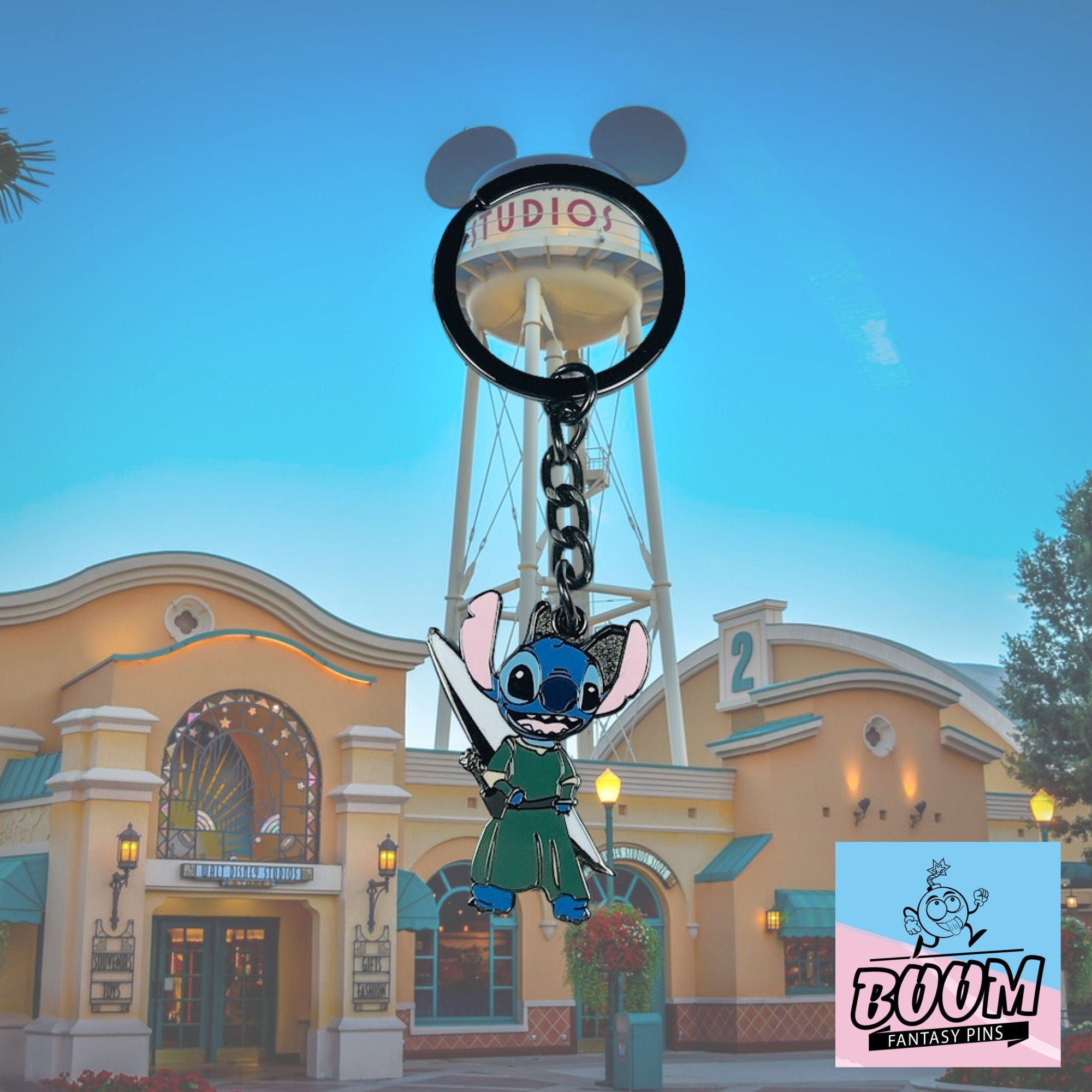 Llavero – Stitch como experimento 626 de Lilo y Stitch – Disney Fantasy