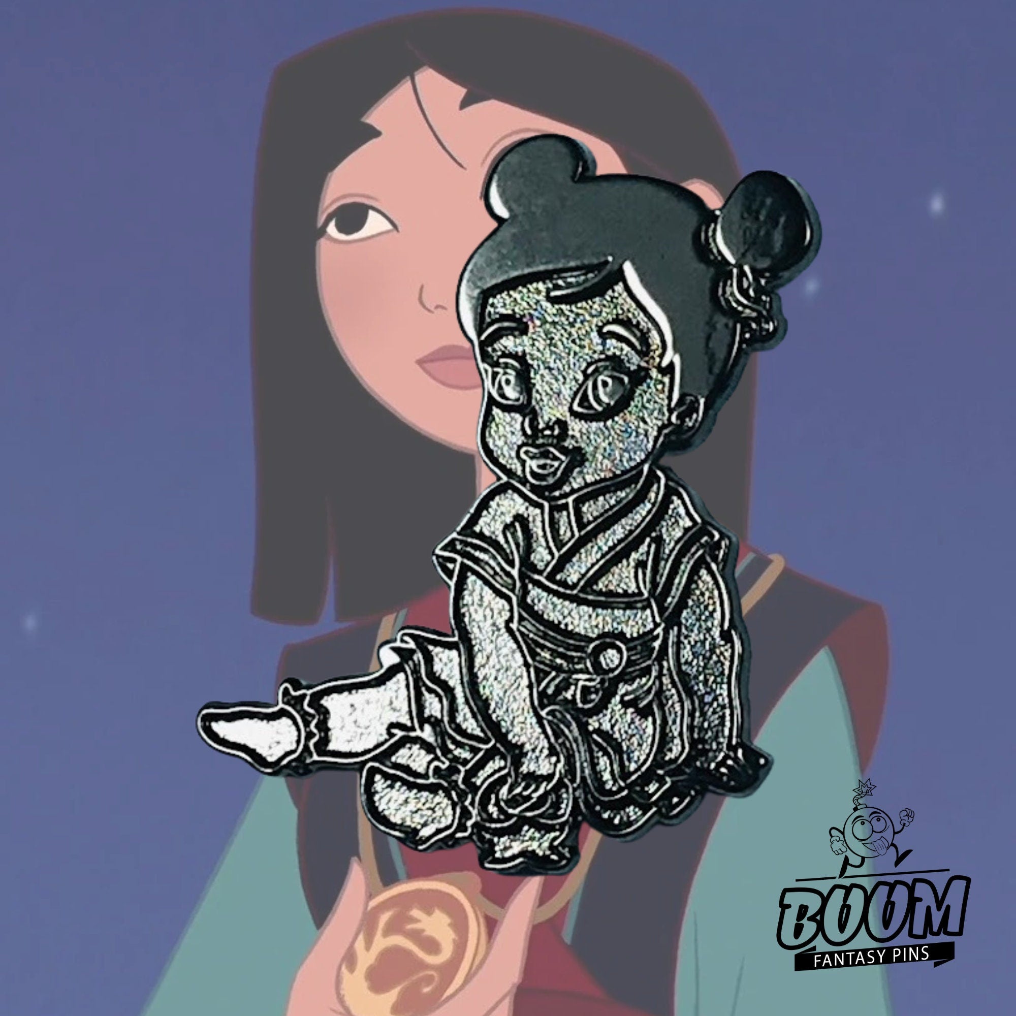 Pin's – Mulan du film Mulan – Disney Fantasy