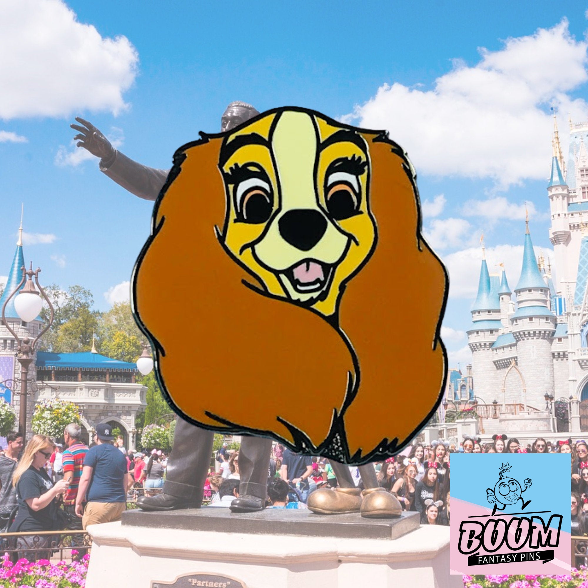 Pin – Lady from Lady and the Tramp – Disney Fantasy