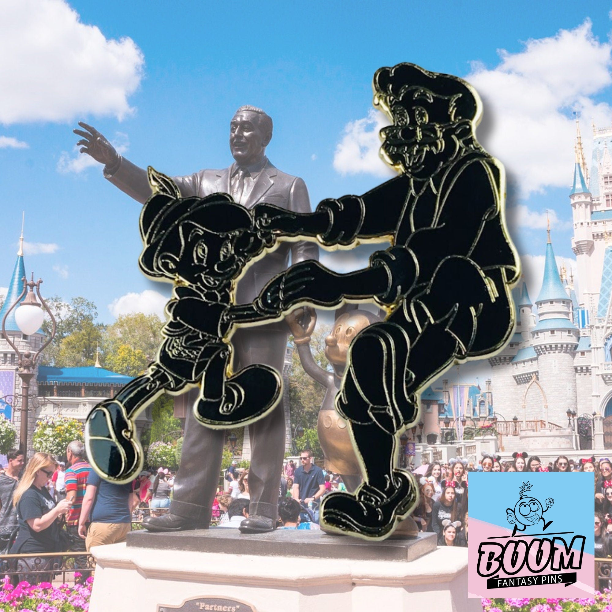 Pin's – Pinocchio et Geppetto de Pinocchio – Disney Fantasy