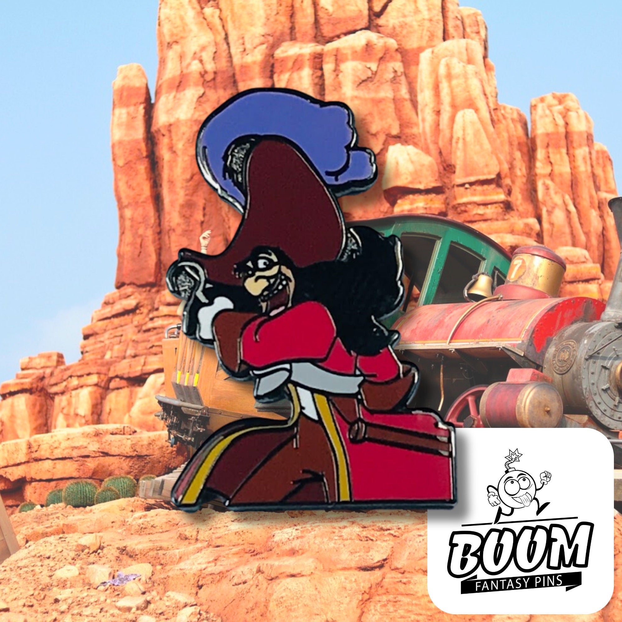 Pin's – Capitaine Crochet de Peter Pan – Disney Fantasy