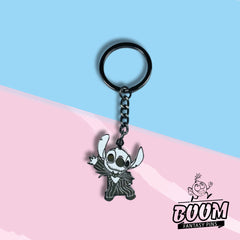 Stitch keychain, Nightmare Before Christmas, Disney fantasy keychains, Stitch as Jack Skellington, keychain, Halloween Limited Edition