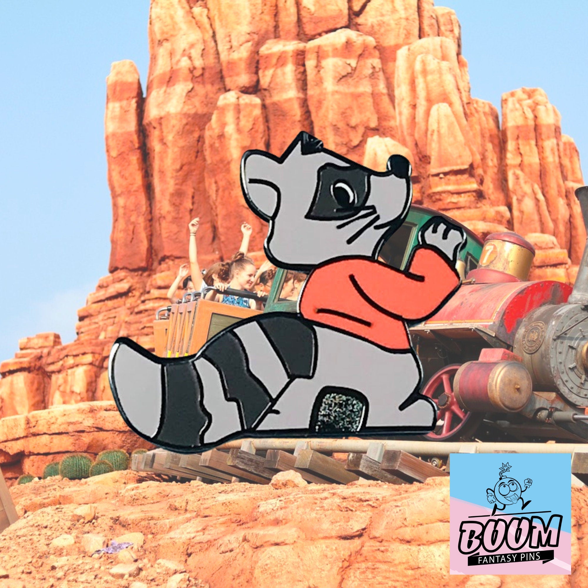 Pin's – Raton laveur de Robin des Bois – Disney Fantasy