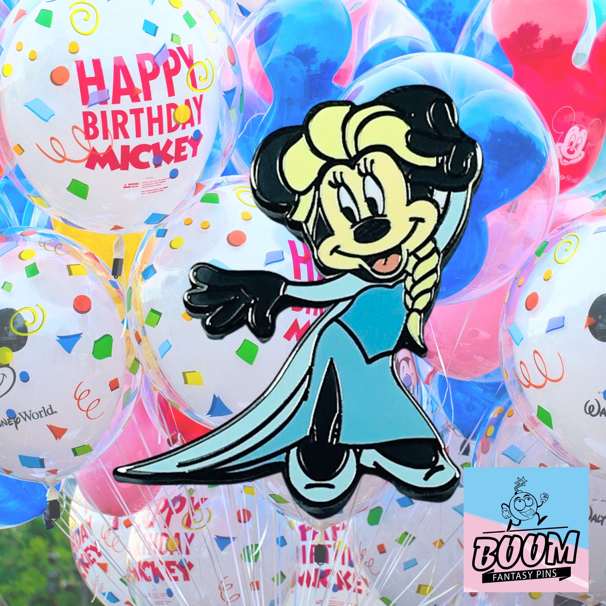 Pin – Minnie Mouse como Elsa de Frozen – Disney Fantasy