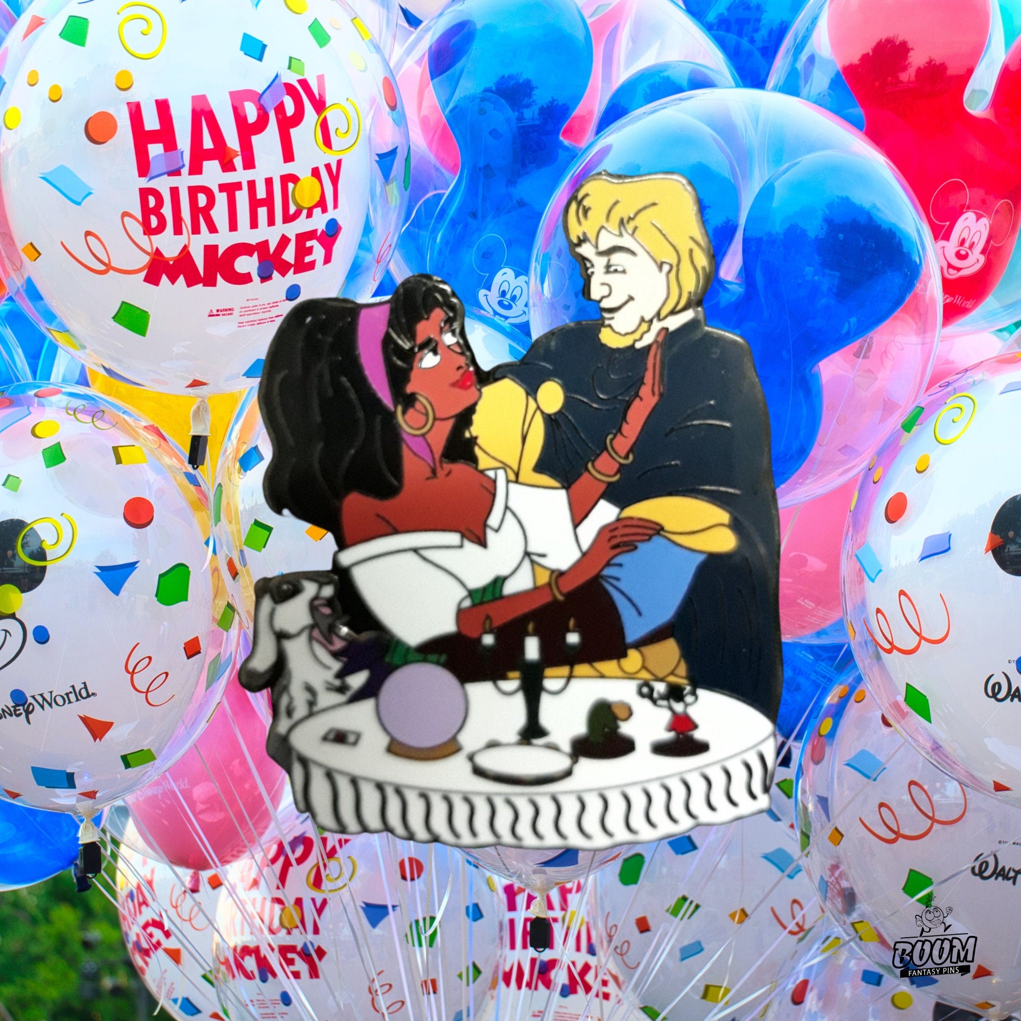 Pin's – Esmeralda et Phoebus du Bossu de Notre-Dame – Disney Fantasy