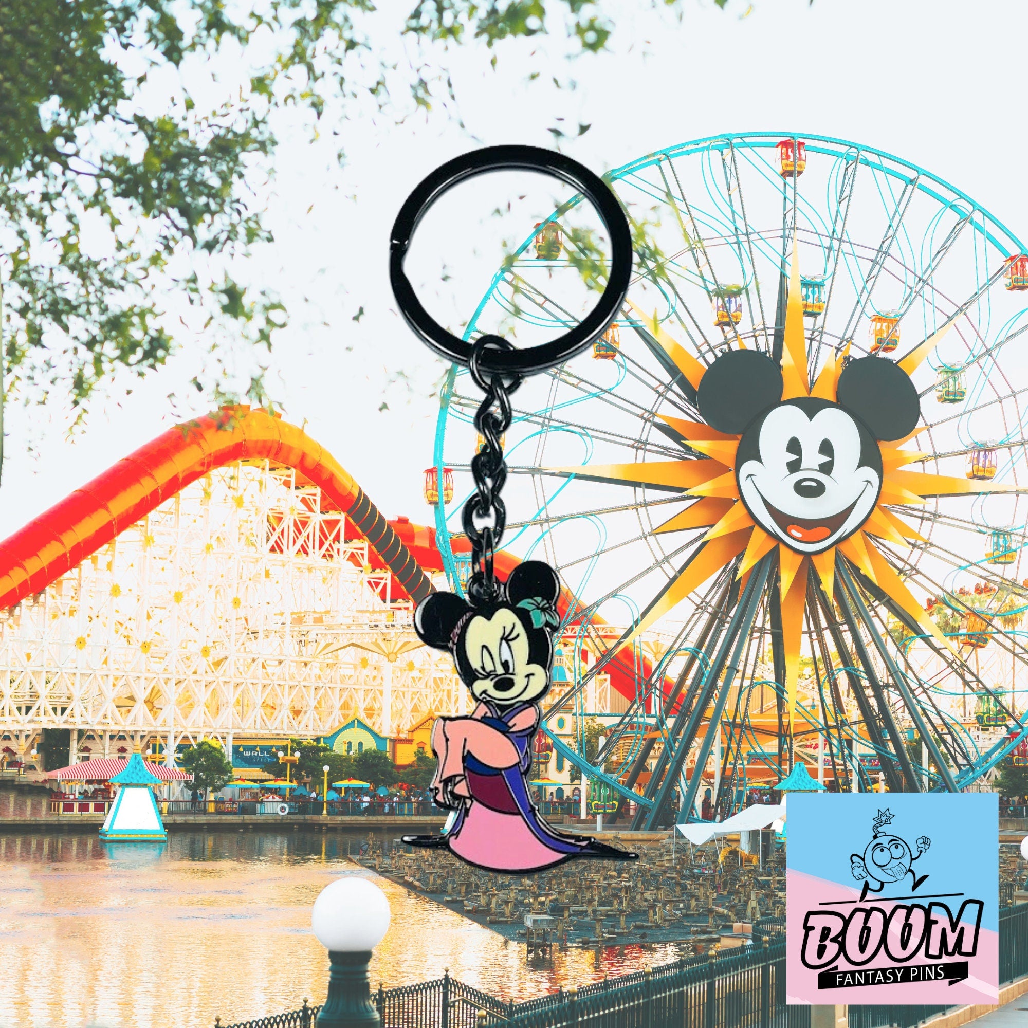 Llavero – Minnie Mouse como Mulan de Mulan – Disney Fantasy