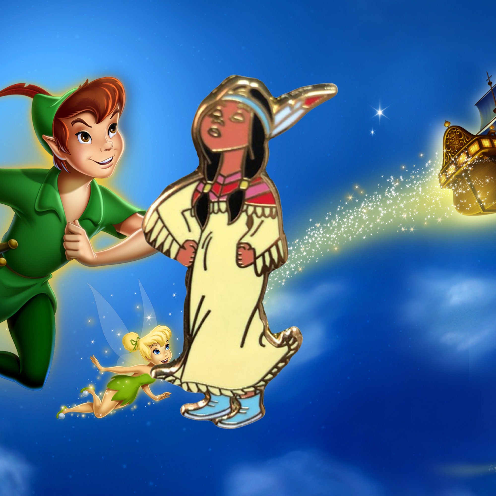 Pin – Tiger Lily de Peter Pan – Disney Fantasy