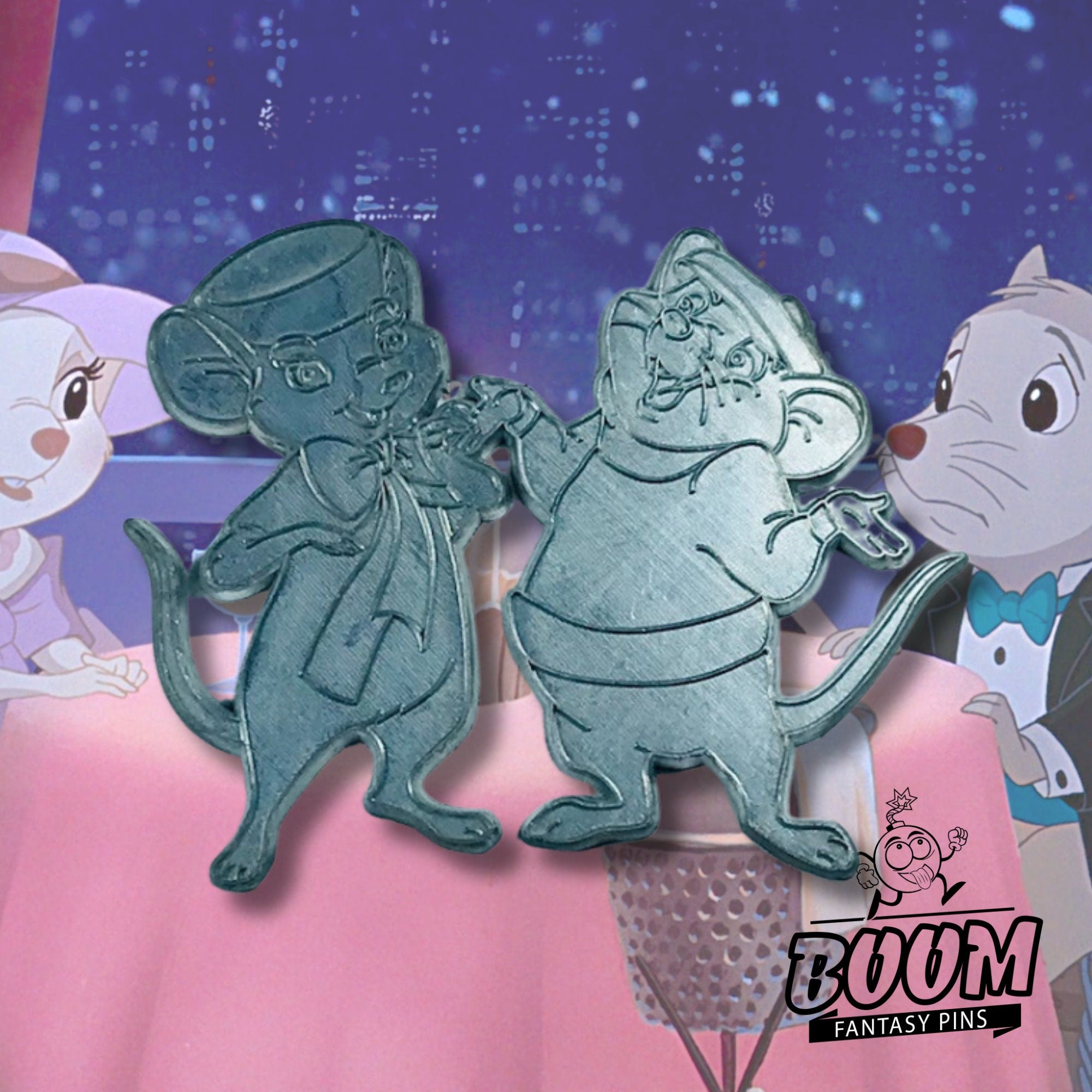 Pin's – Bernard et Bianca du film Les Aventures de Bernard et Bianca – Disney Fantasy