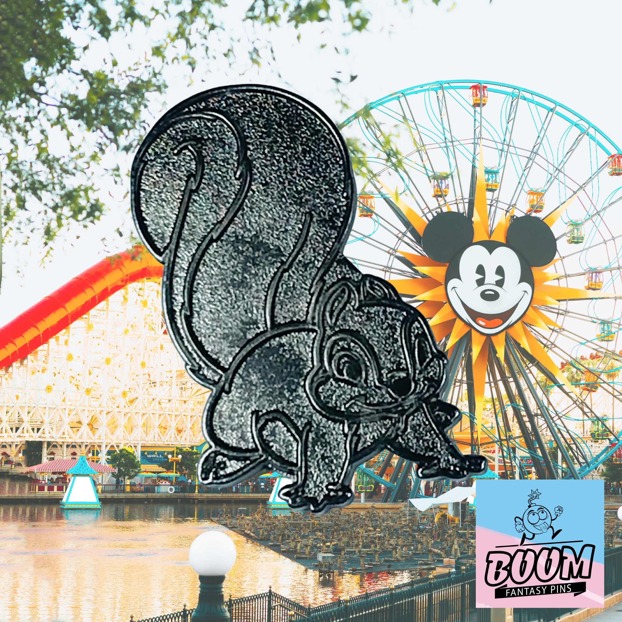 Pin's – Écureuil gris de Blanche-Neige – Disney Fantasy