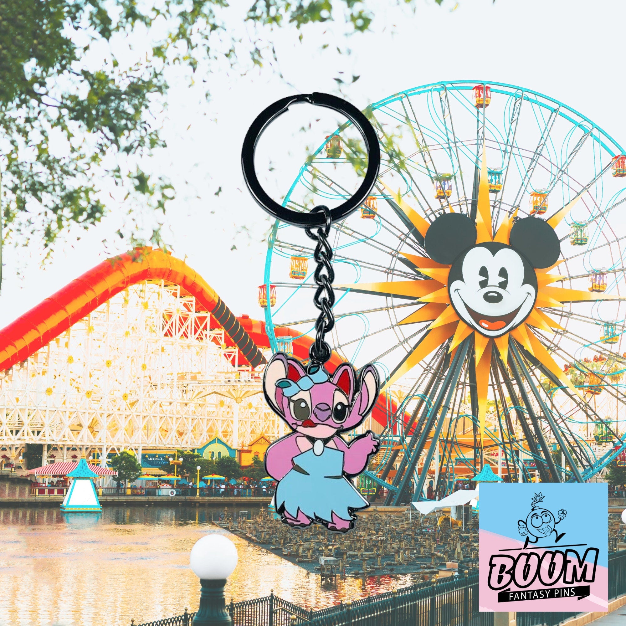 Porte-clés – Ange de Lilo &amp; Stitch – Disney Fantasy