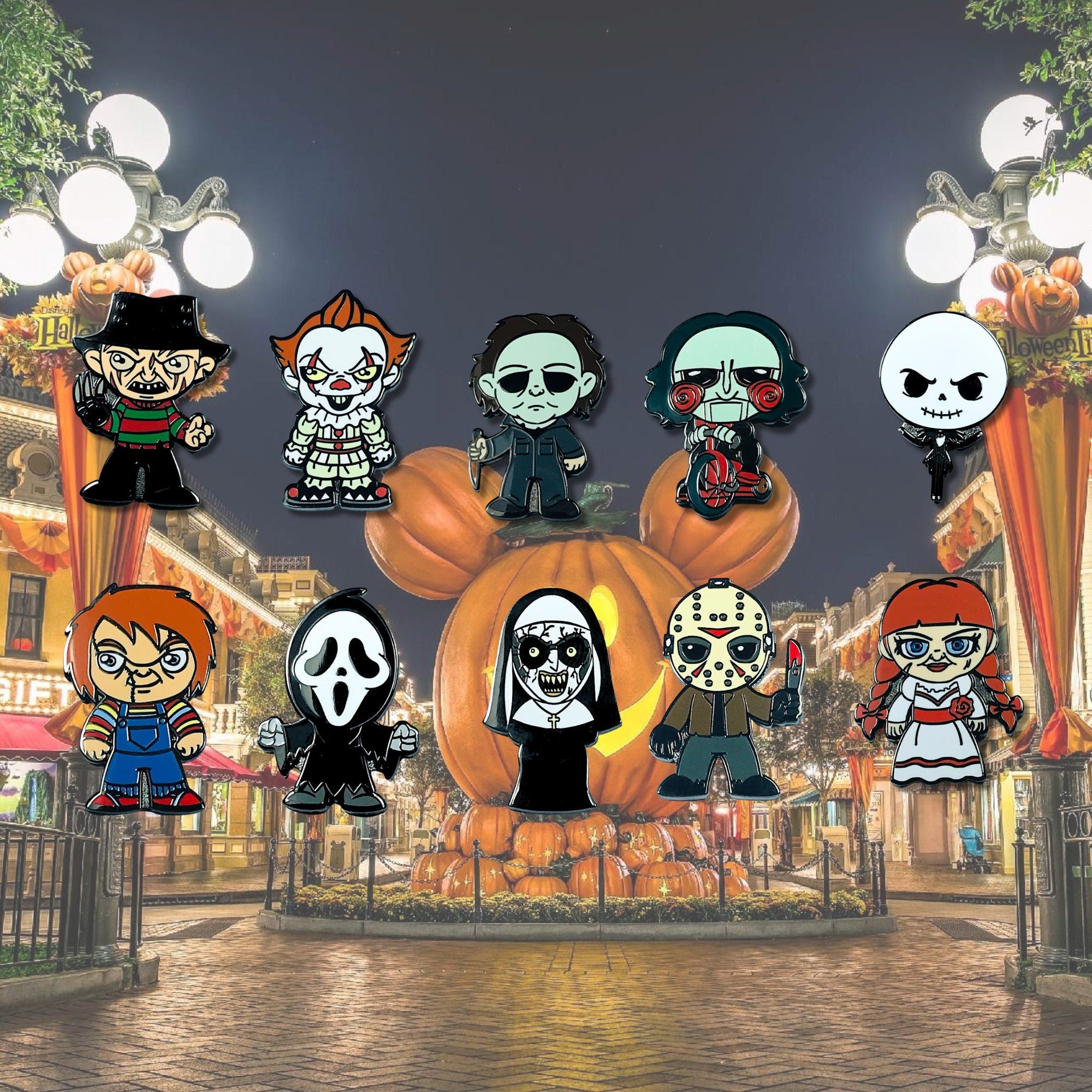 Pin de Jack Skellington de Pesadilla antes de Navidad – Disney Fantasy