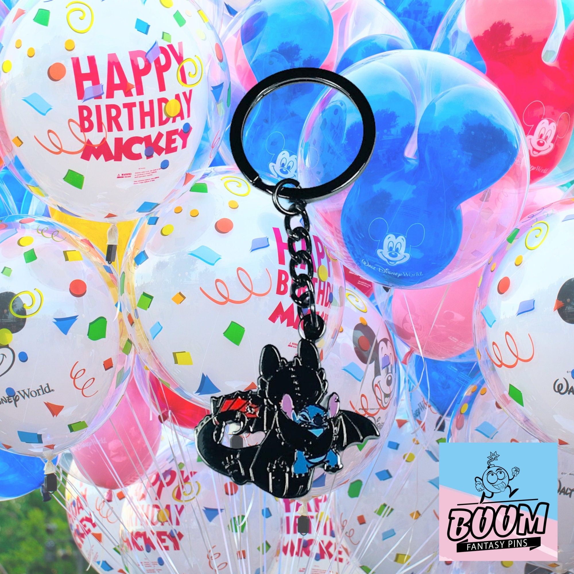 Llavero – Experimento 626 Stitch y Desdentao de Lilo y Stitch – Disney Fantasy