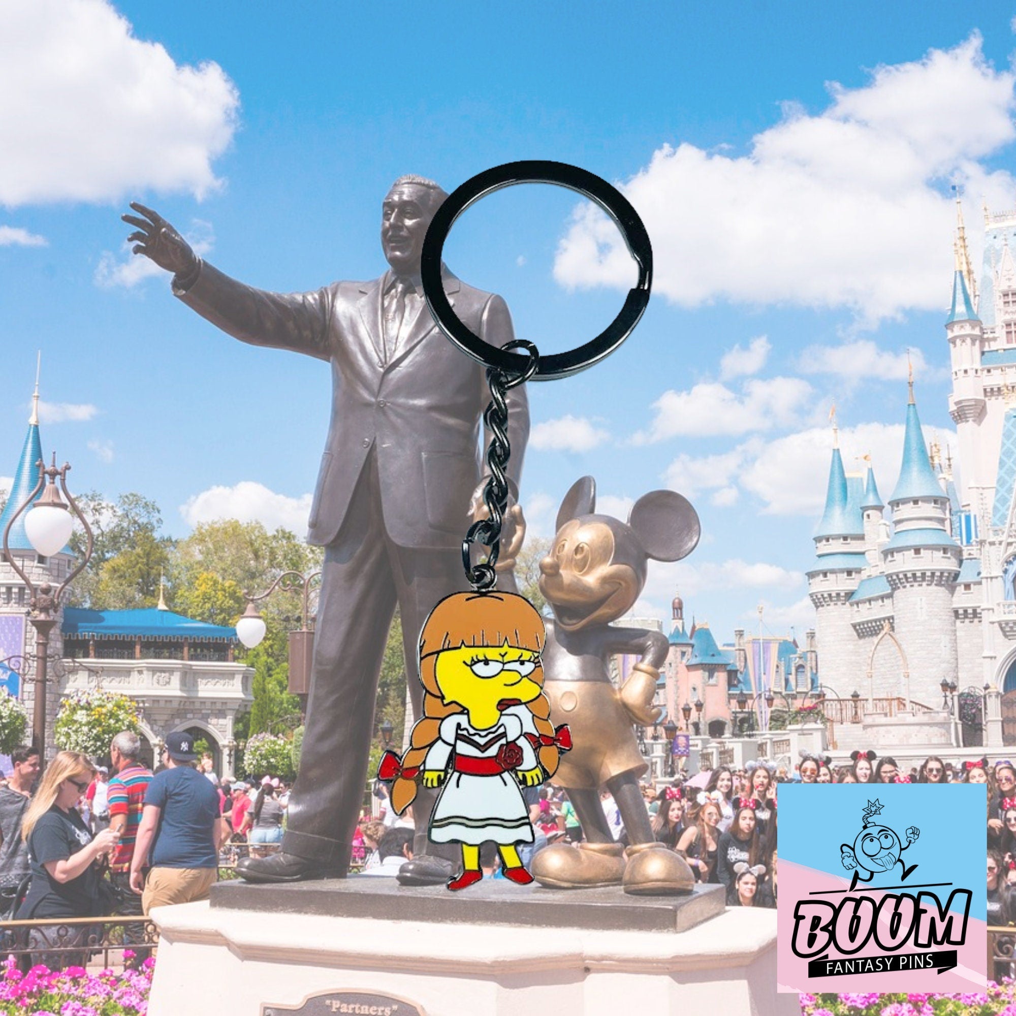 Llavero de Lisa Simpson de Los Simpsons – Disney Fantasy