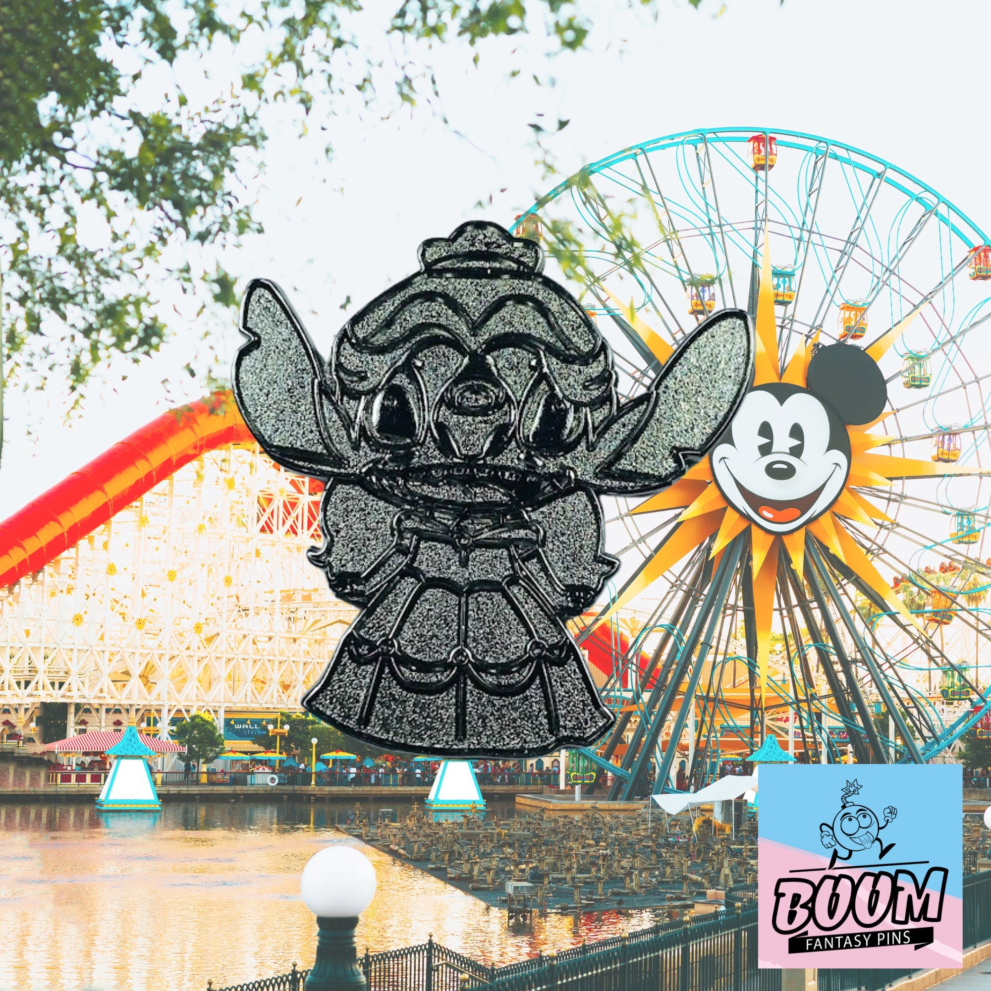 Épingle – Stitch en Belle de Lilo &amp; Stitch – Disney Fantasy