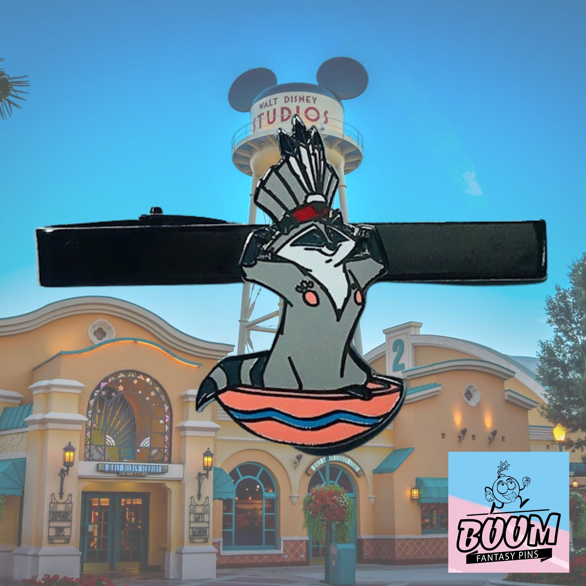 Pince à cravate – Meeko de Pocahontas – Disney Fantasy