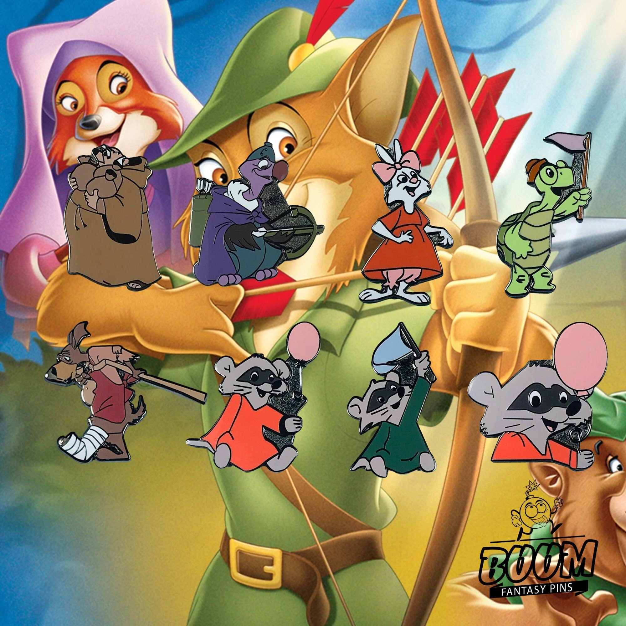 Pin's – Robin des Bois du film Robin des Bois – Disney Fantasy