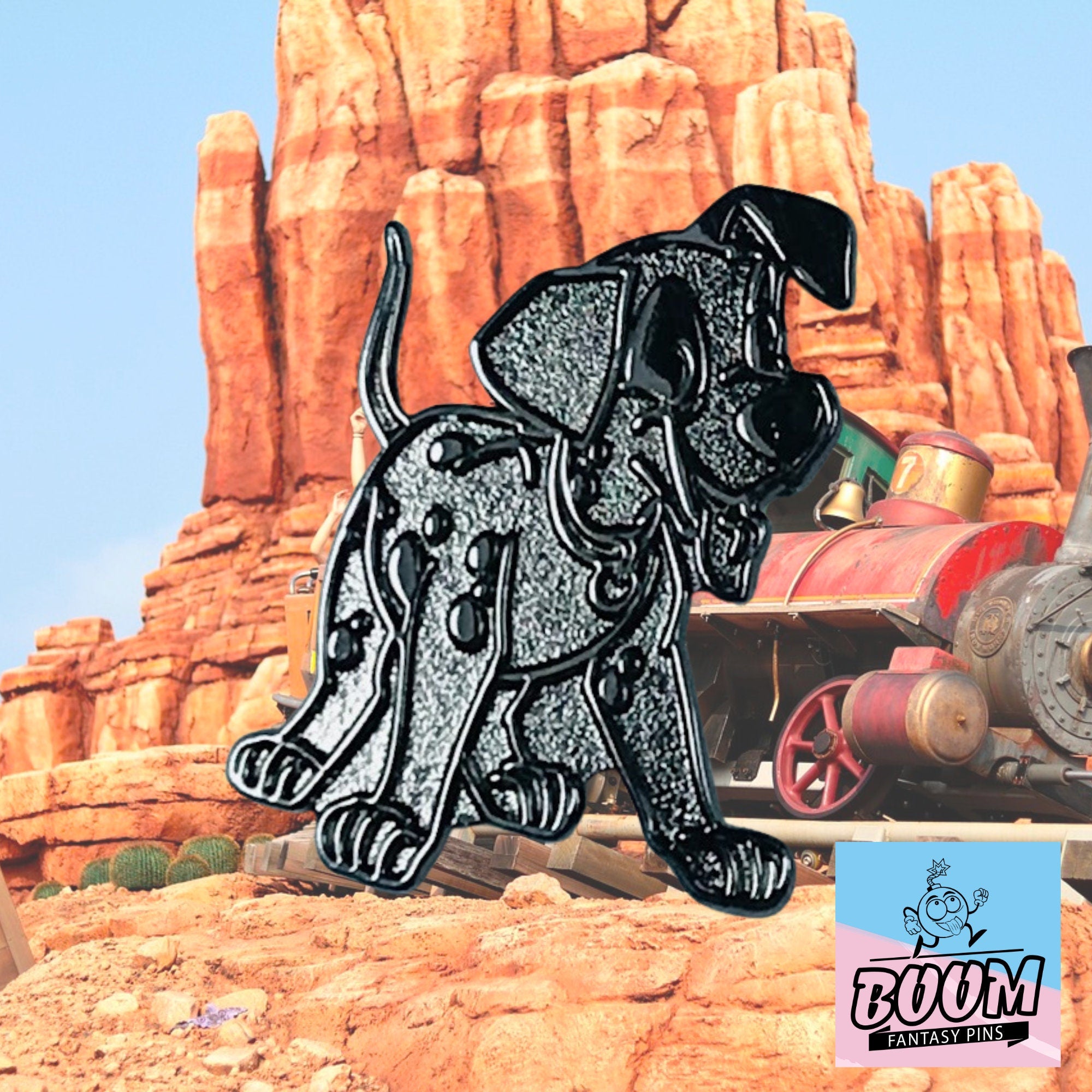 Pin's bicolore inspiré des 101 Dalmatiens – Disney Fantasy
