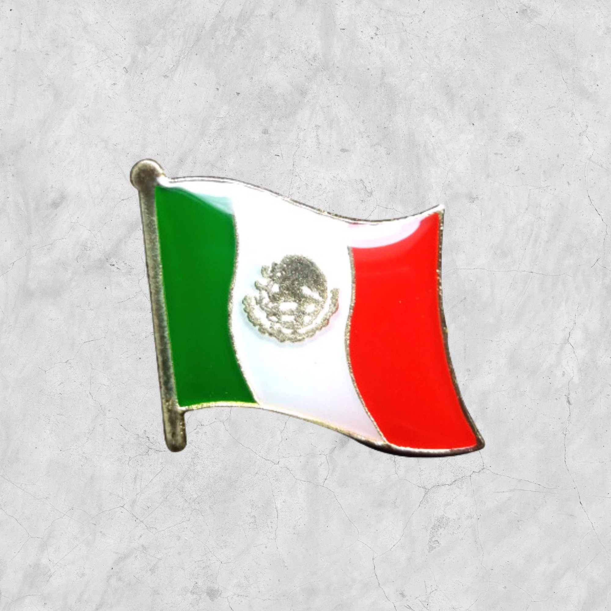Pin – Flag of Mexico from National Symbols – Mexican Heritage