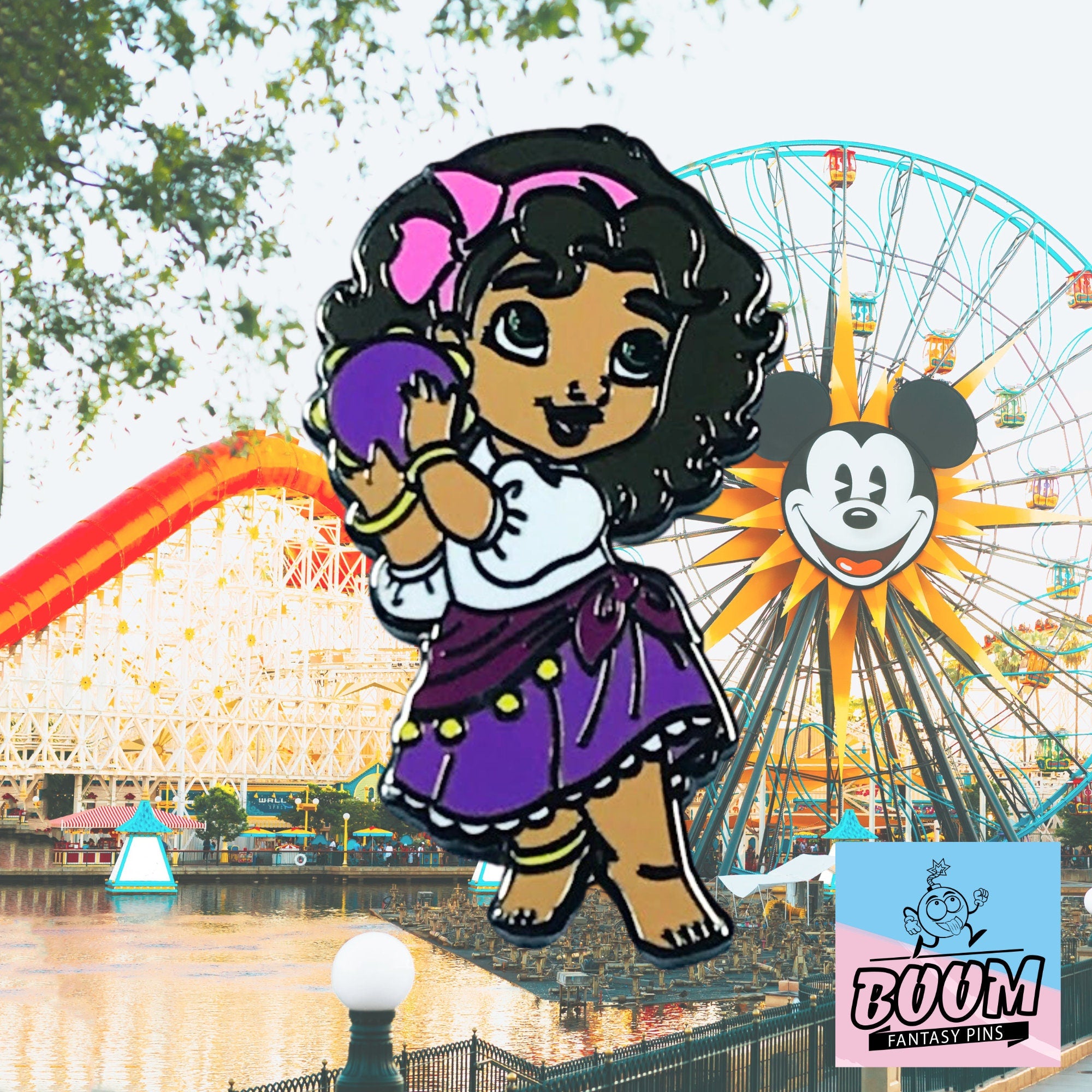 Pin – Esmeralda de El Jorobado de Notre Dame – Disney Fantasy