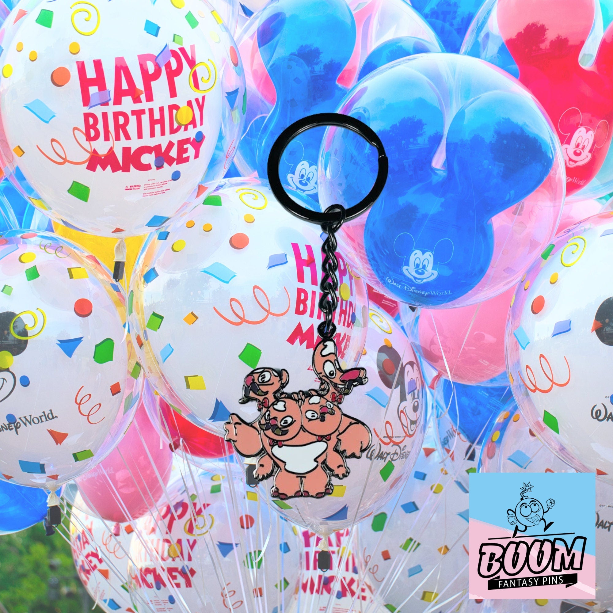 Llavero – Experimento de Frente 044 de Lilo y Stitch – Disney Fantasy