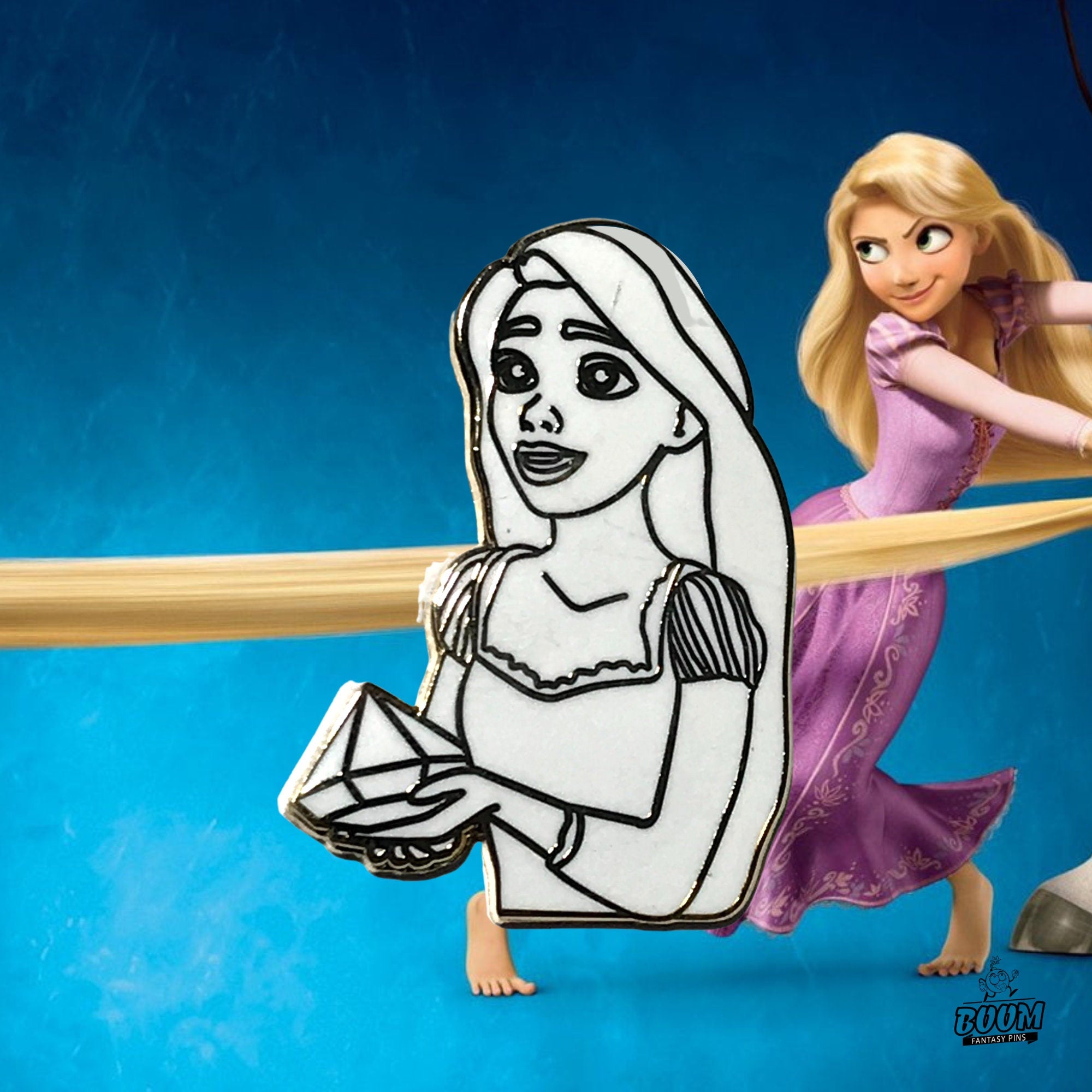 Pin's – Raiponce du film Raiponce – Disney Fantasy