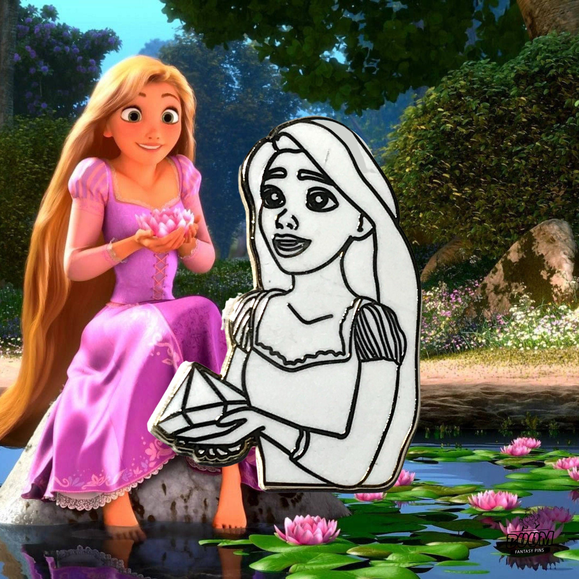 Pin's – Raiponce du film Raiponce – Disney Fantasy