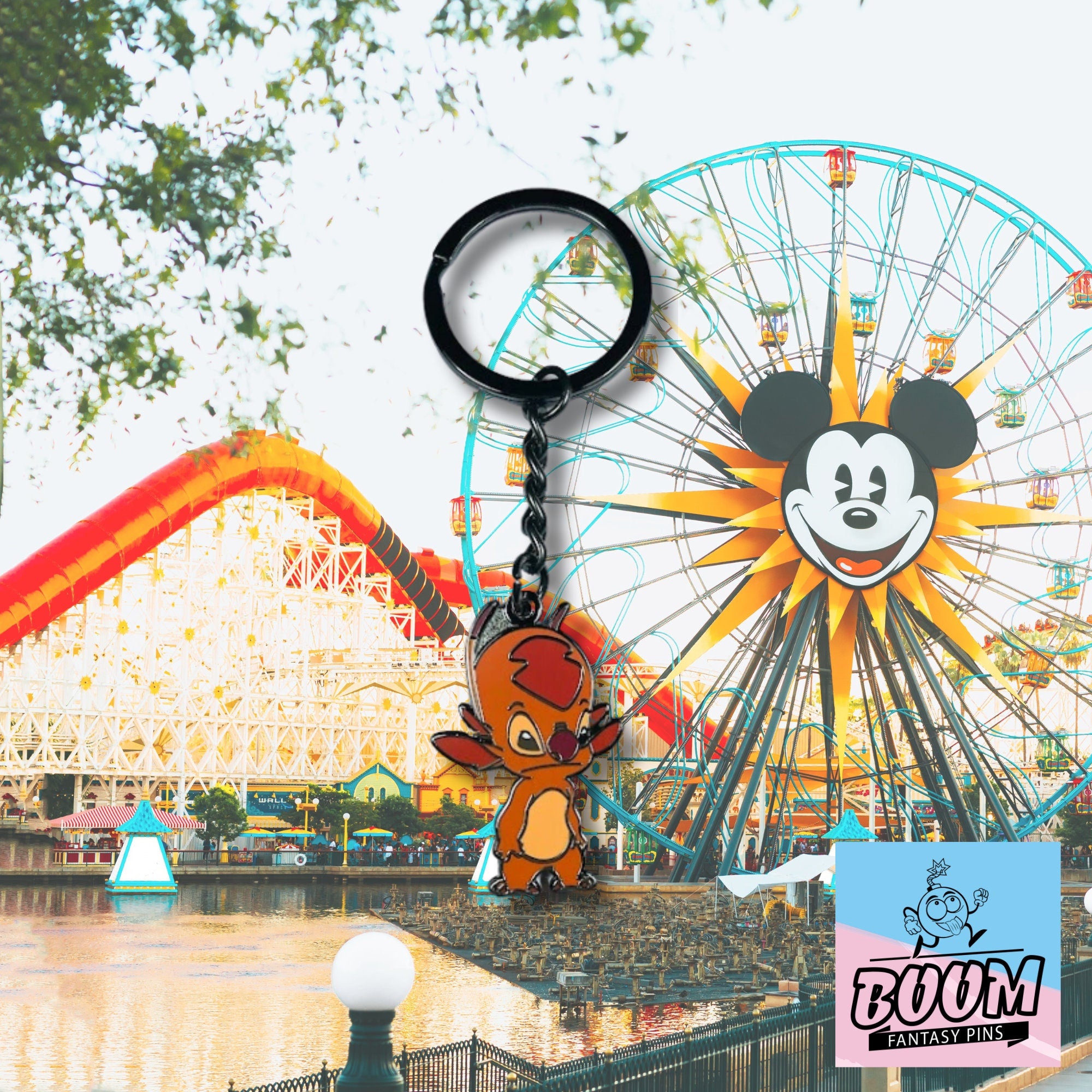 Llavero – Experimento 032 Fibra de Lilo y Stitch – Disney Fantasy