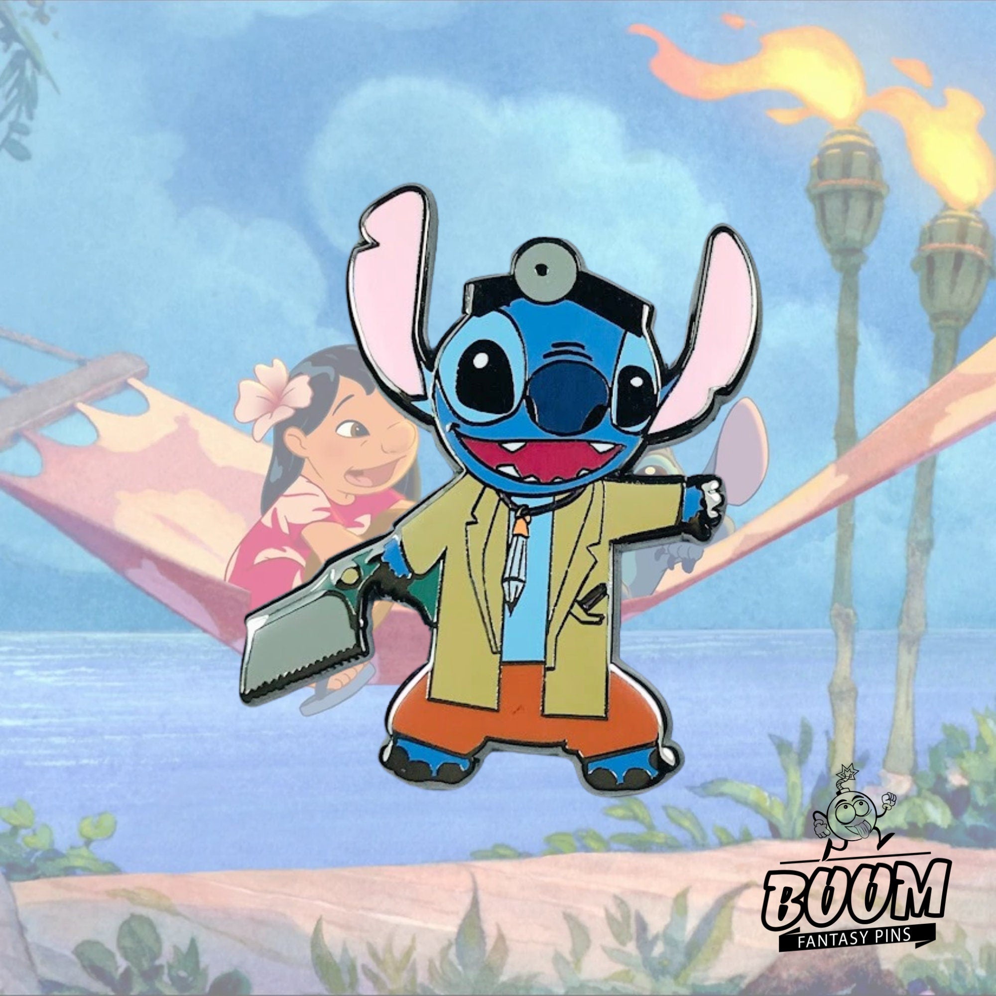 Pin – Stitch como el Dr. Joshua Sweet de Lilo y Stitch – Disney Fantasy