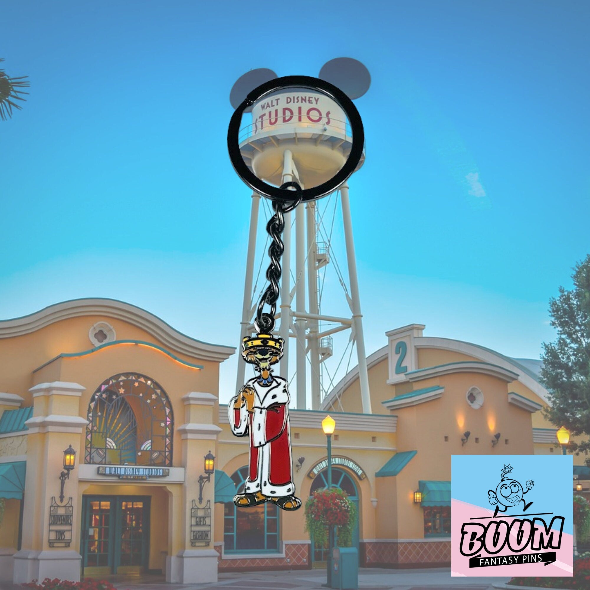 Llavero – Príncipe Juan de Robin Hood – Disney Fantasy