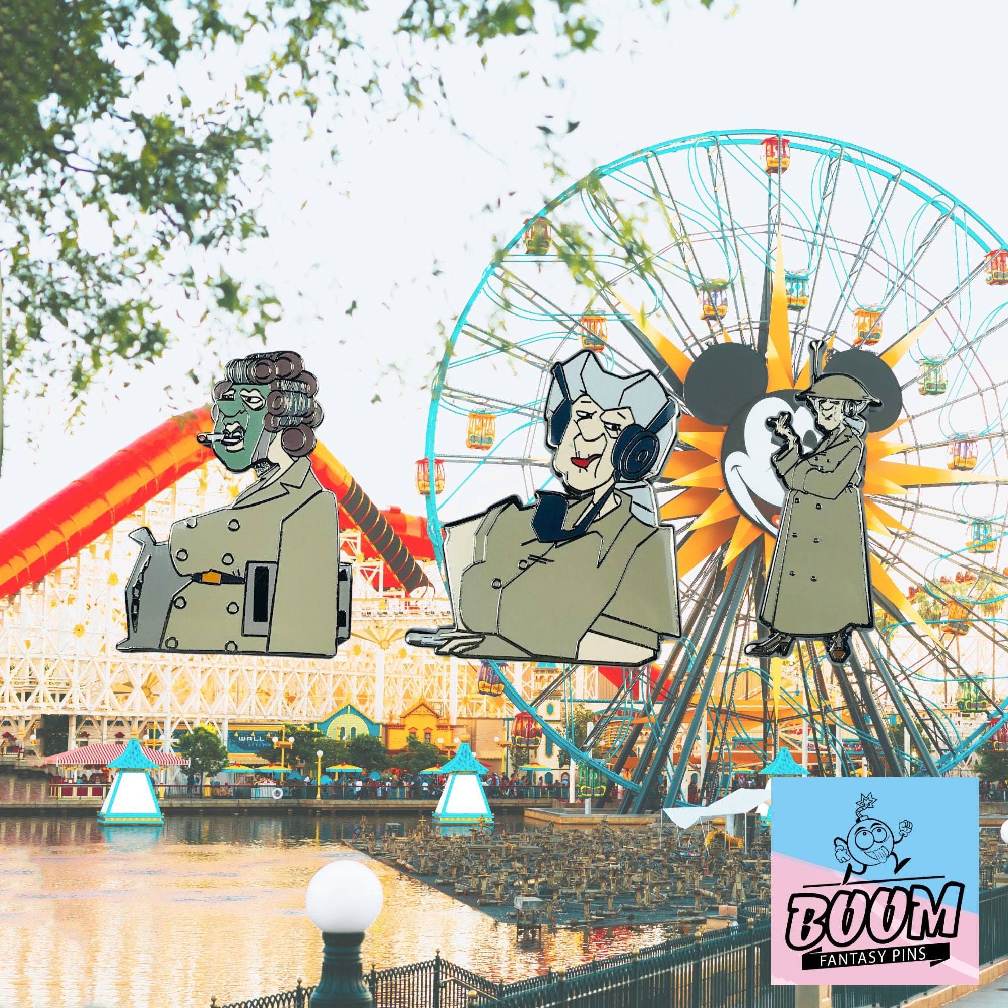 Pin – Wilhelmina Bertha from Atlantis The Lost Empire – Disney Fantasy