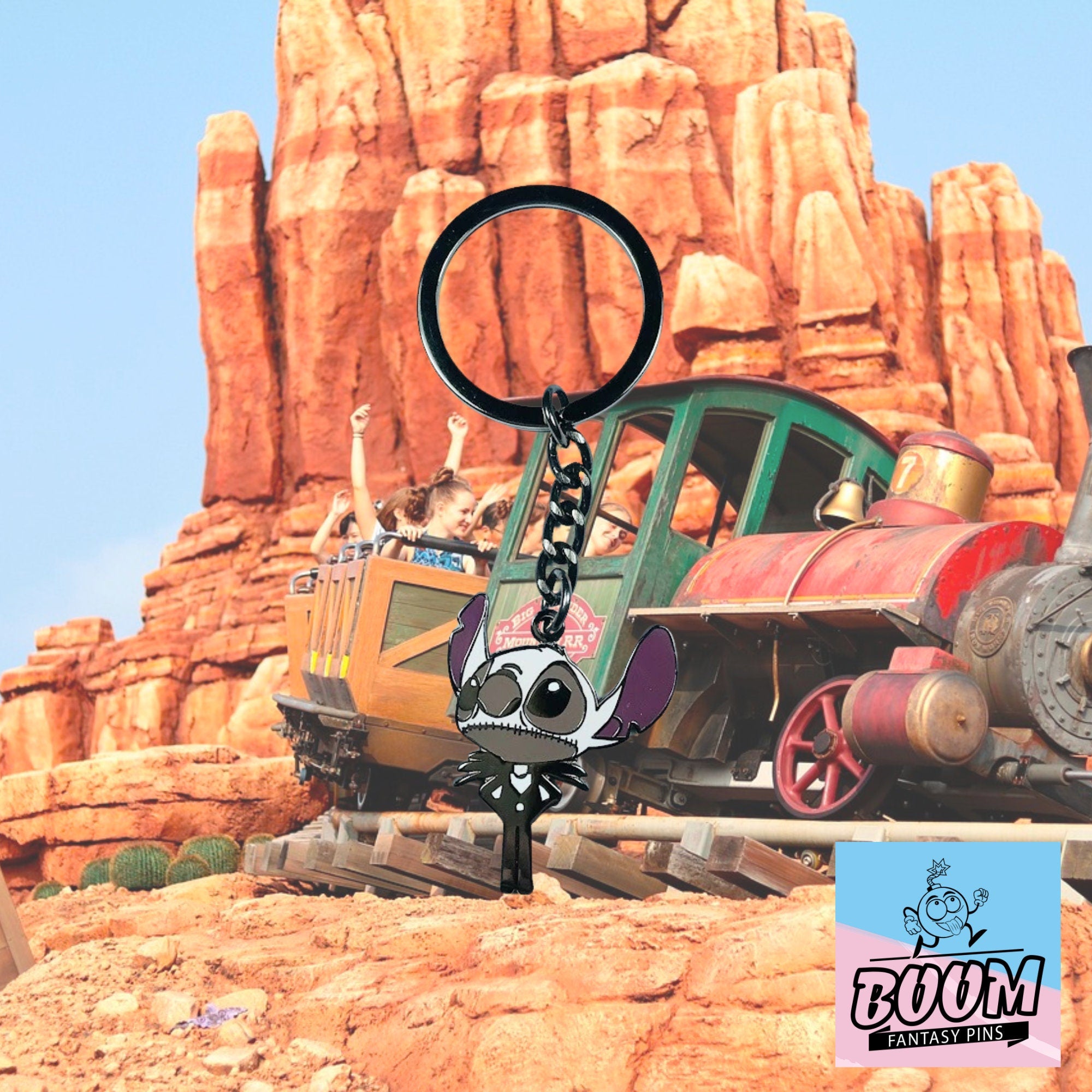 Llavero – Stitch como Jack de Lilo &amp; Stitch – Disney Fantasy