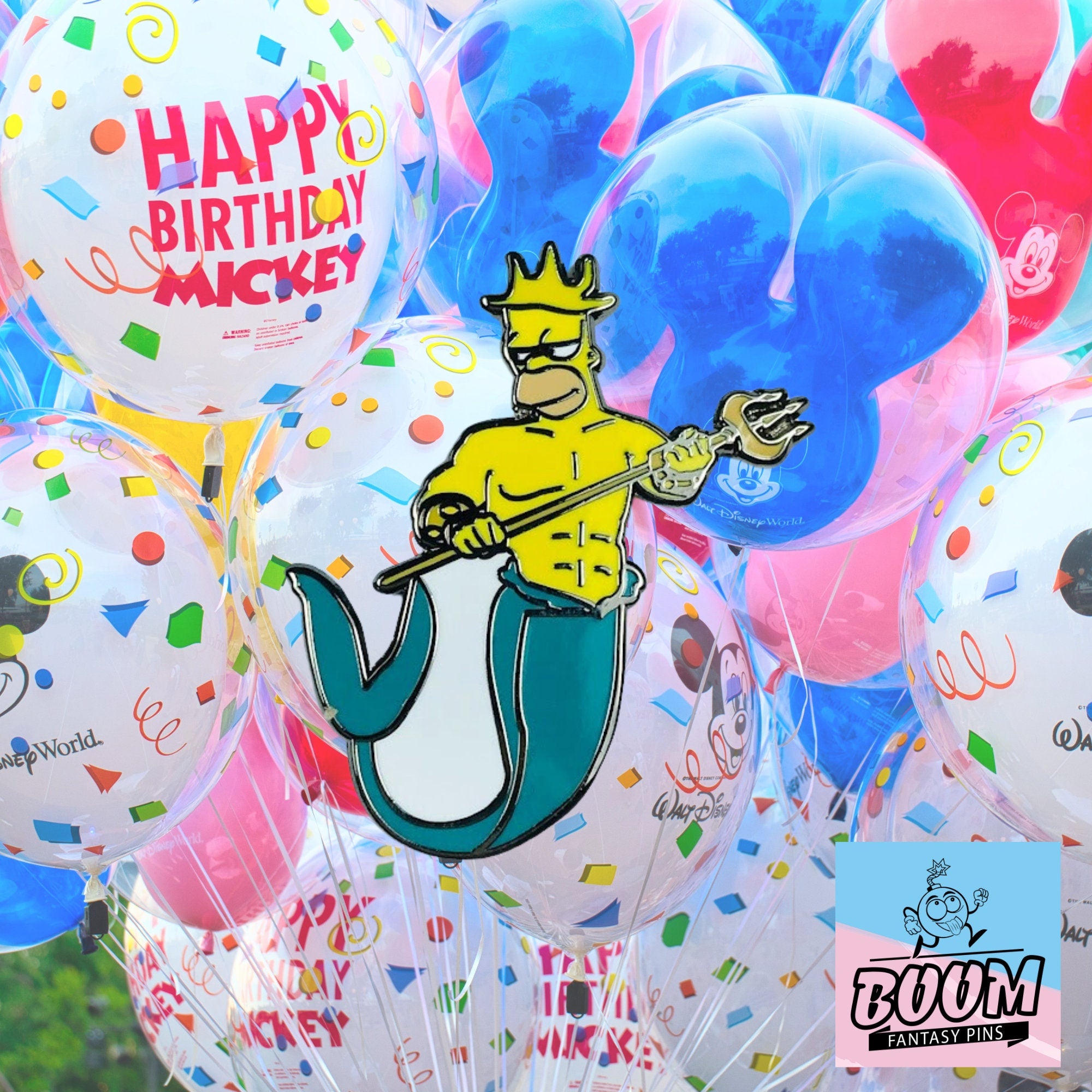 Pin's – Homer Simpson des Simpson – Disney Fantasy