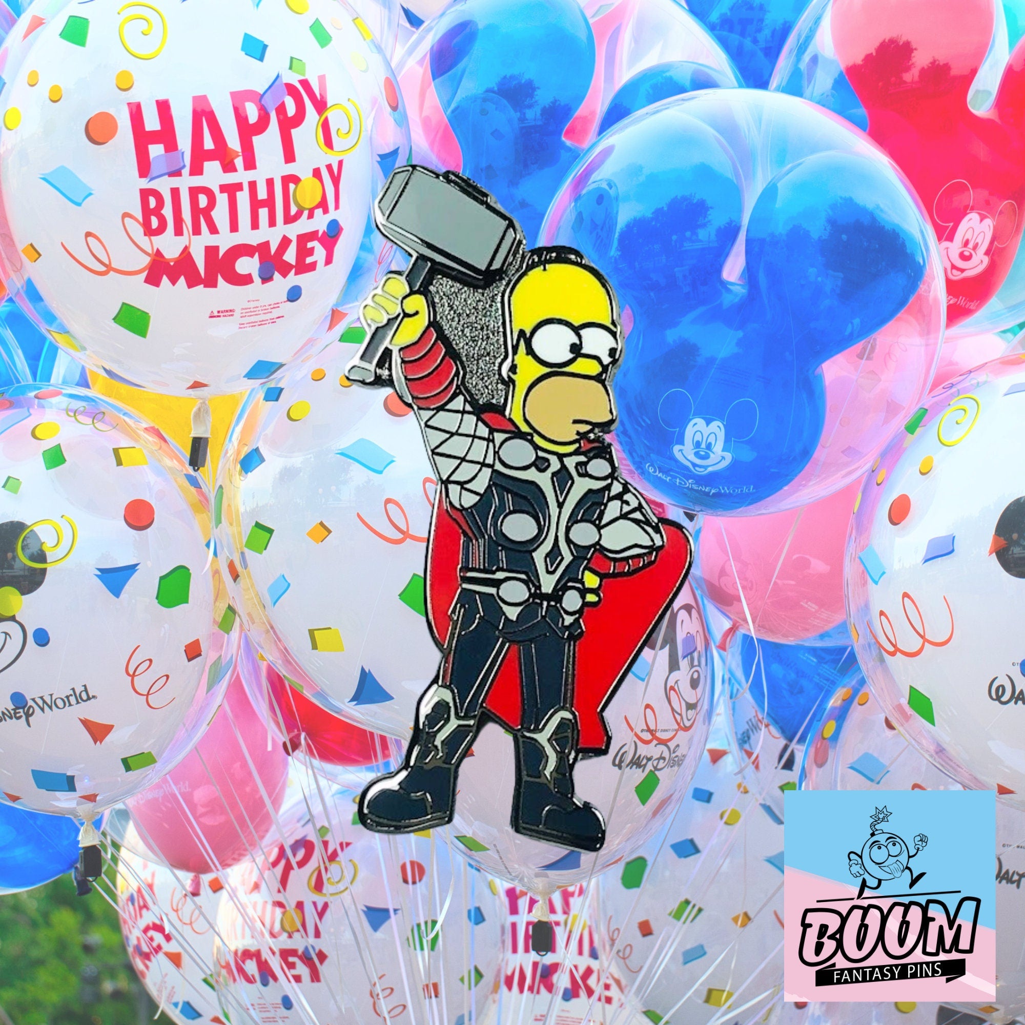 Pin's – Homer Simpson des Simpson – Disney Fantasy