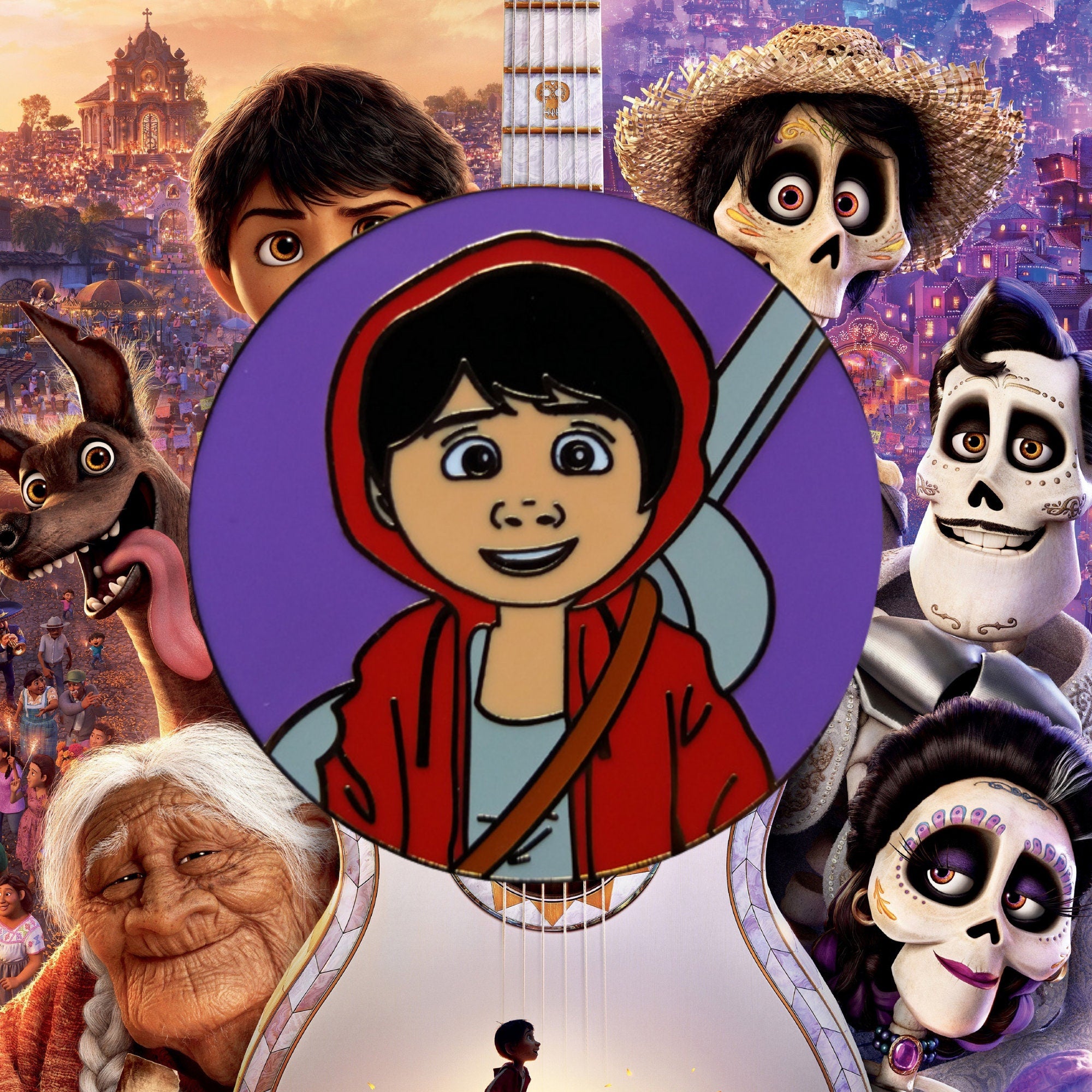 Pin – Miguel Rivera de Coco – Fantasía Disney