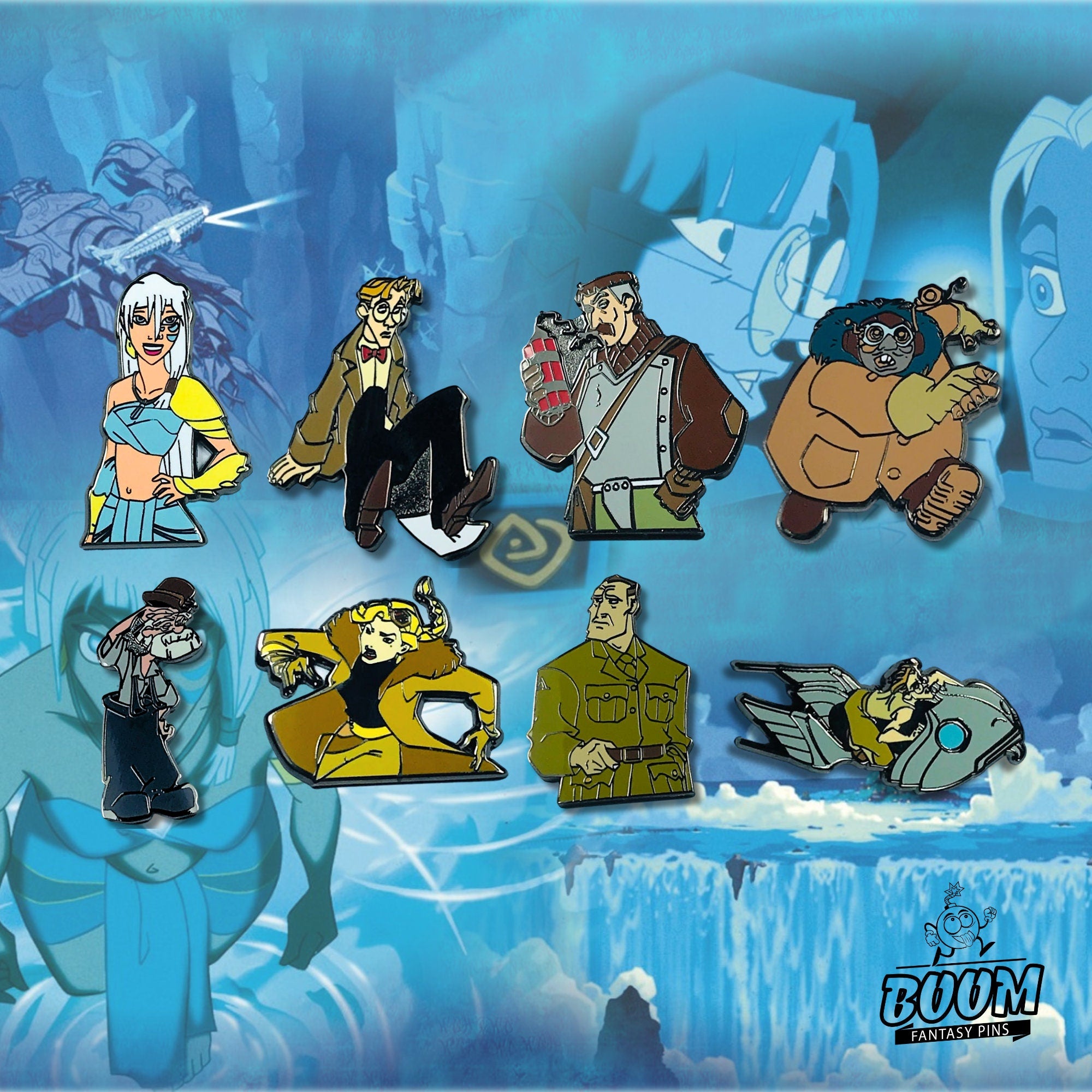 Pin's – Kida d'Atlantide, l'empire perdu – Disney Fantasy