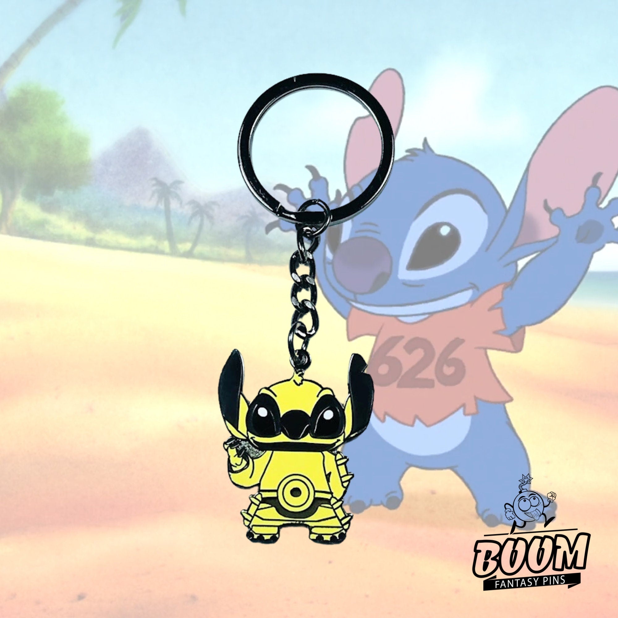 Llavero – Stitch como Experimento 626 de Lilo &amp; Stitch – Disney Fantasy