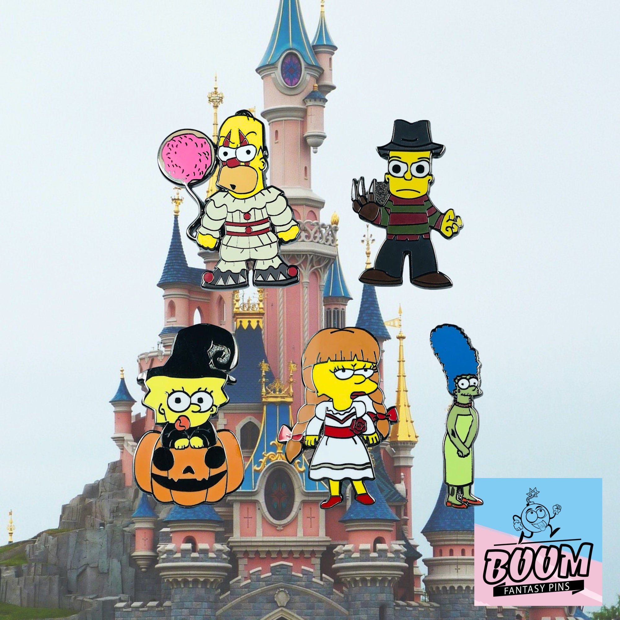 Pin's – Marge Simpson des Simpson – Disney Fantasy