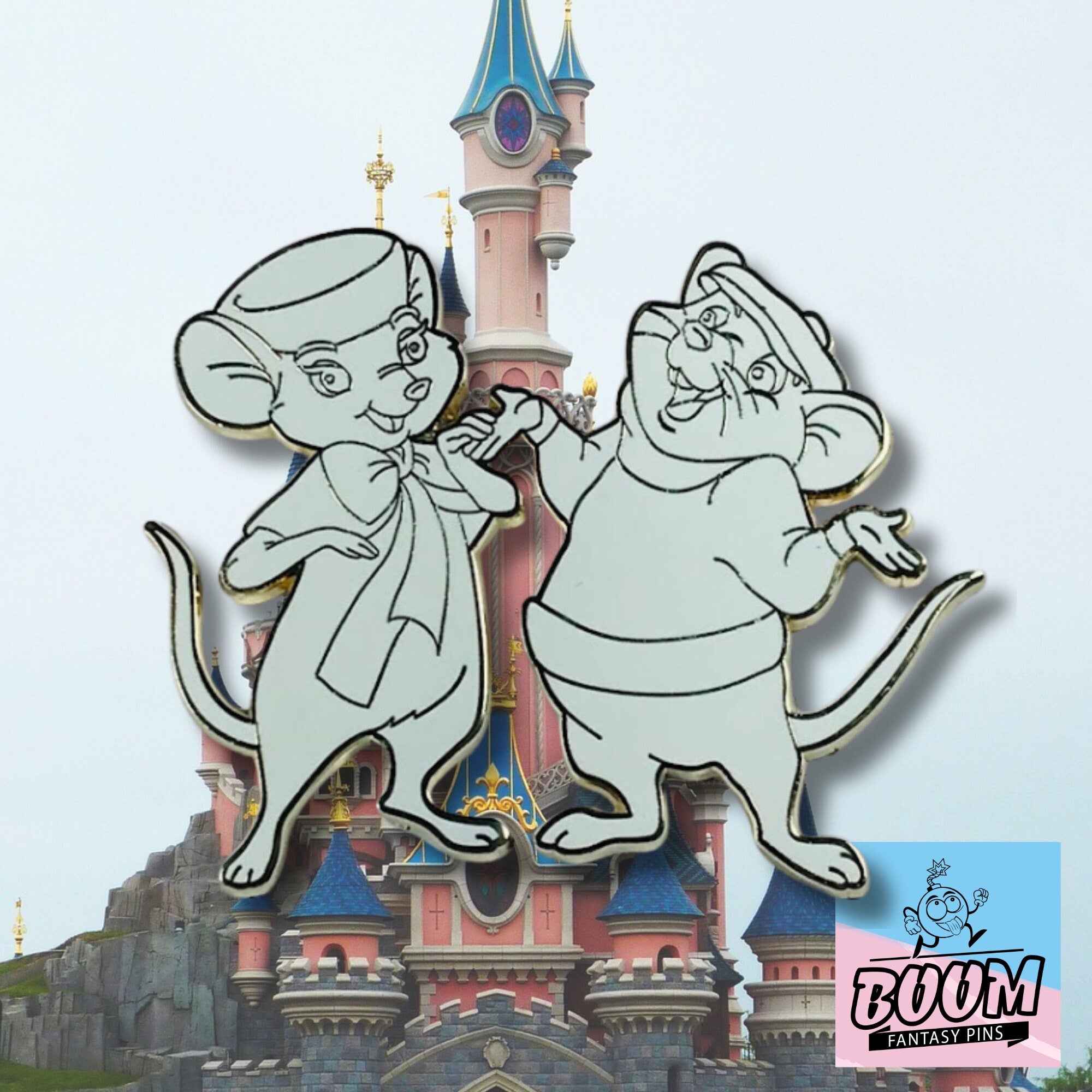 Pin's – Bernard et Bianca du film Les Aventures de Bernard et Bianca – Disney Fantasy