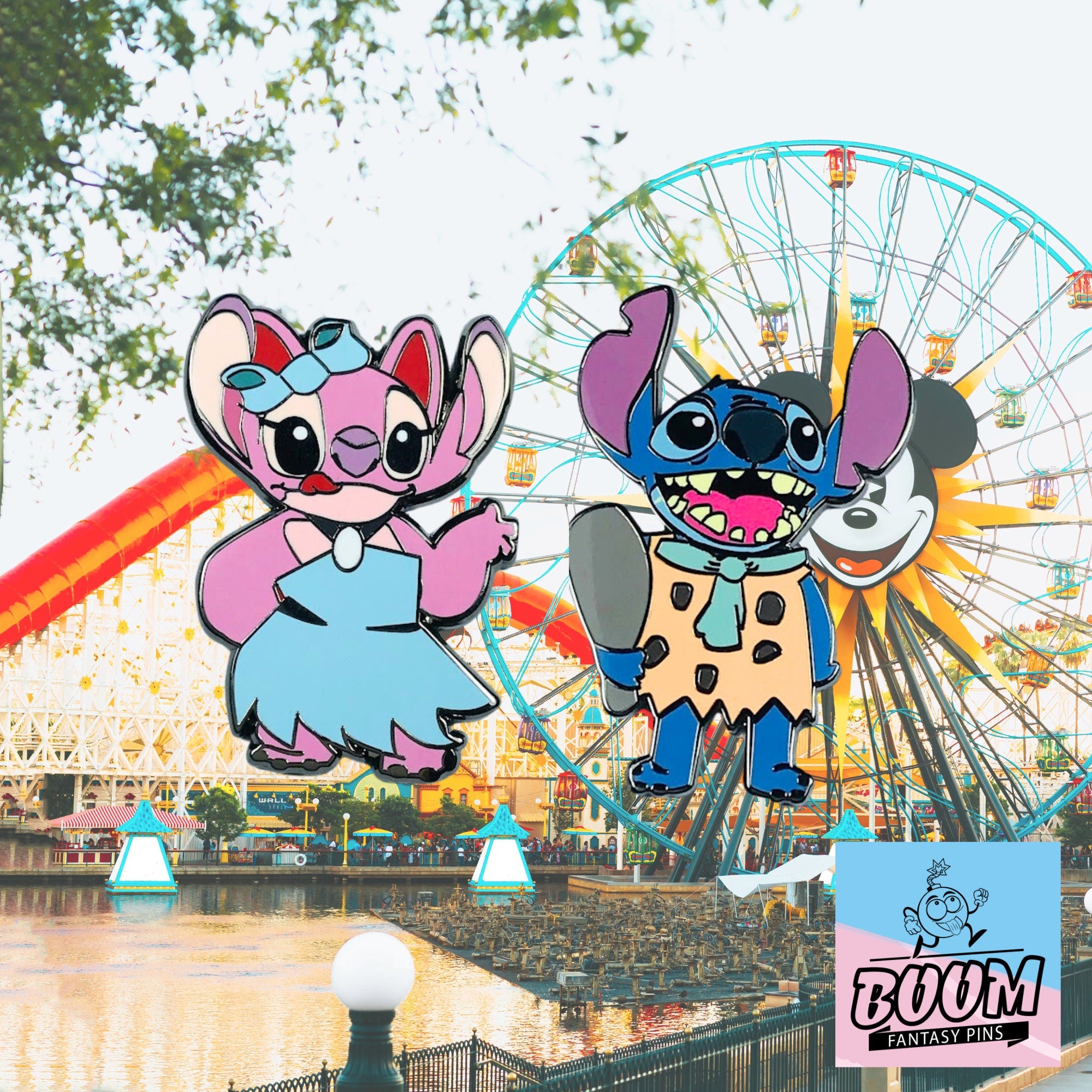 Pin – Experimento 626 Stitch y Ángel de Lilo y Stitch – Disney Fantasy