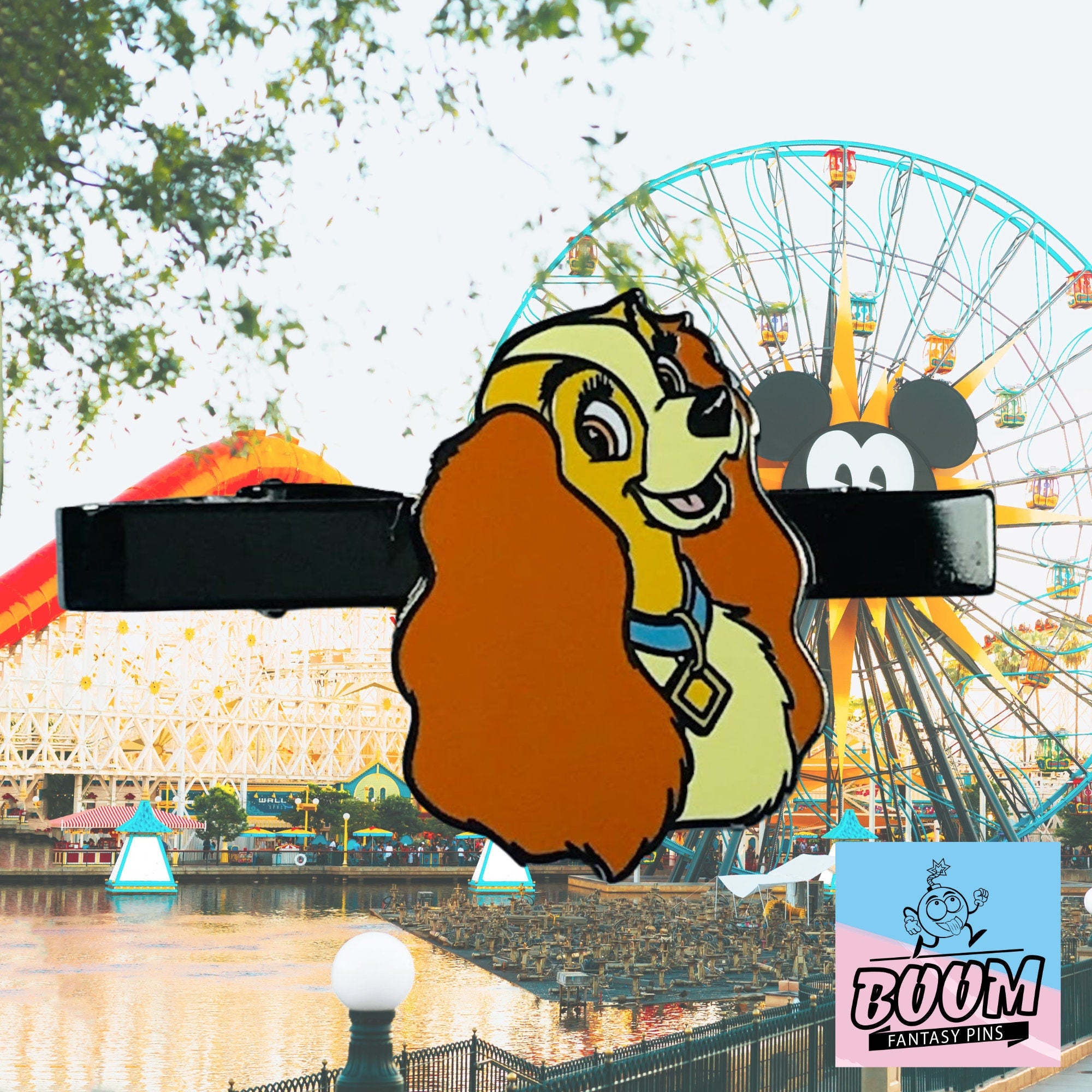 Tie Clip – Lady from Lady and the Tramp – Disney Fantasy